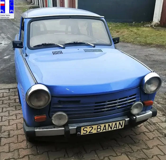 Fajny numer, blacha S2 BANAN