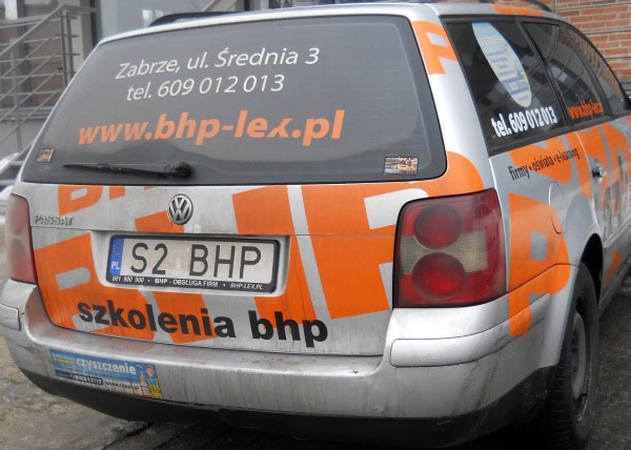 Fajny numer, blacha S2 BHP