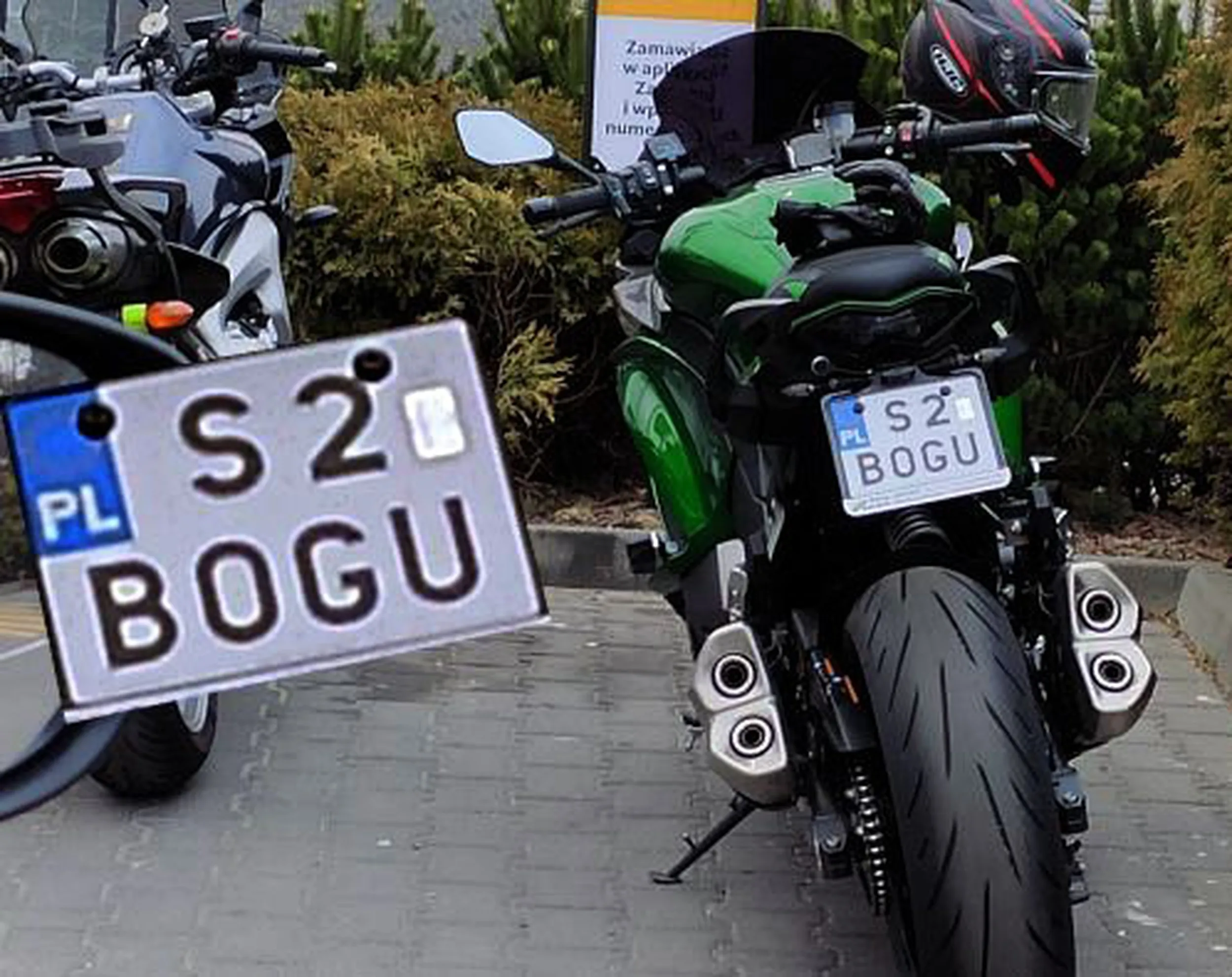 Fajny numer, blacha S2 BOGU