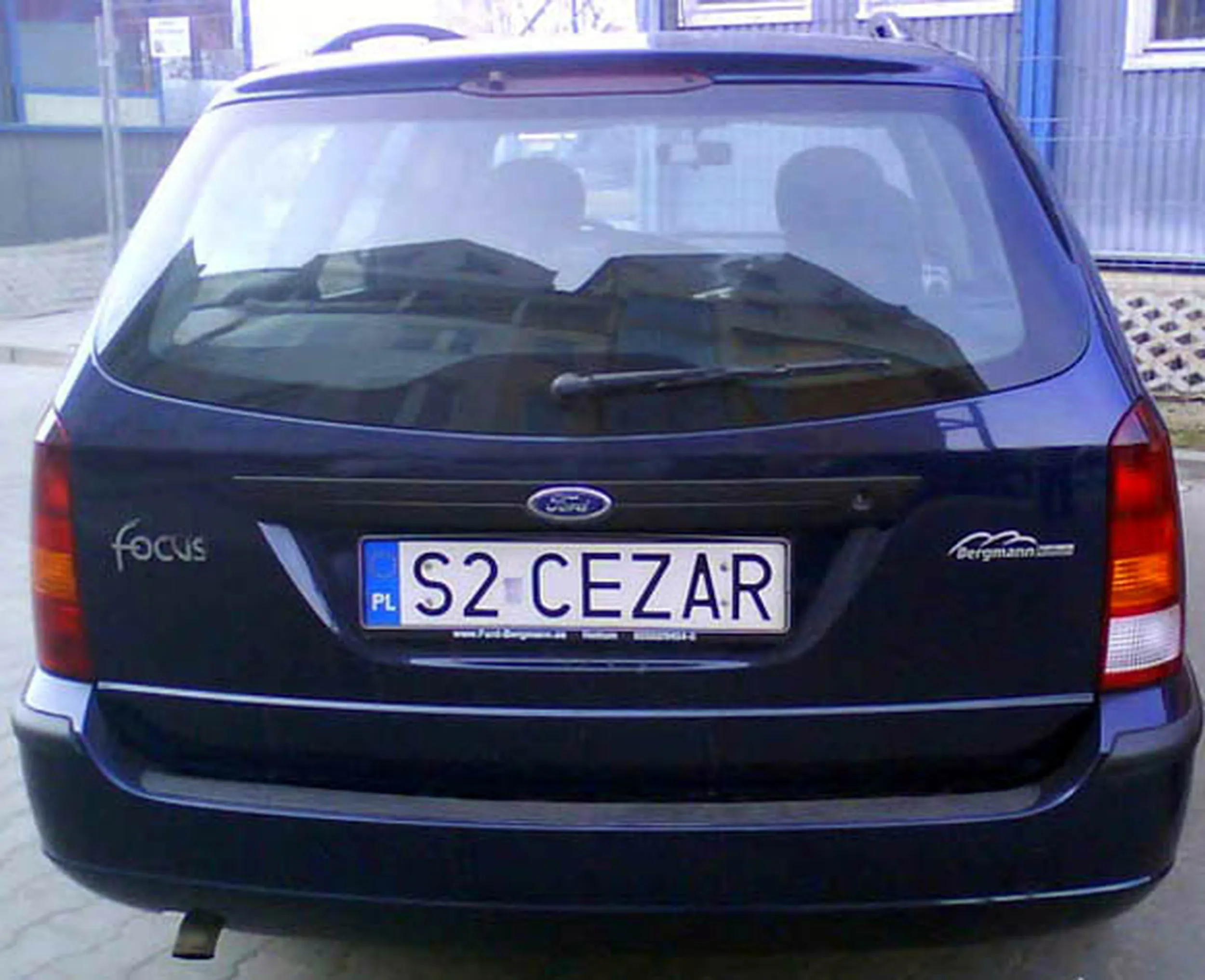 Fajny numer, blacha S2 CEZAR