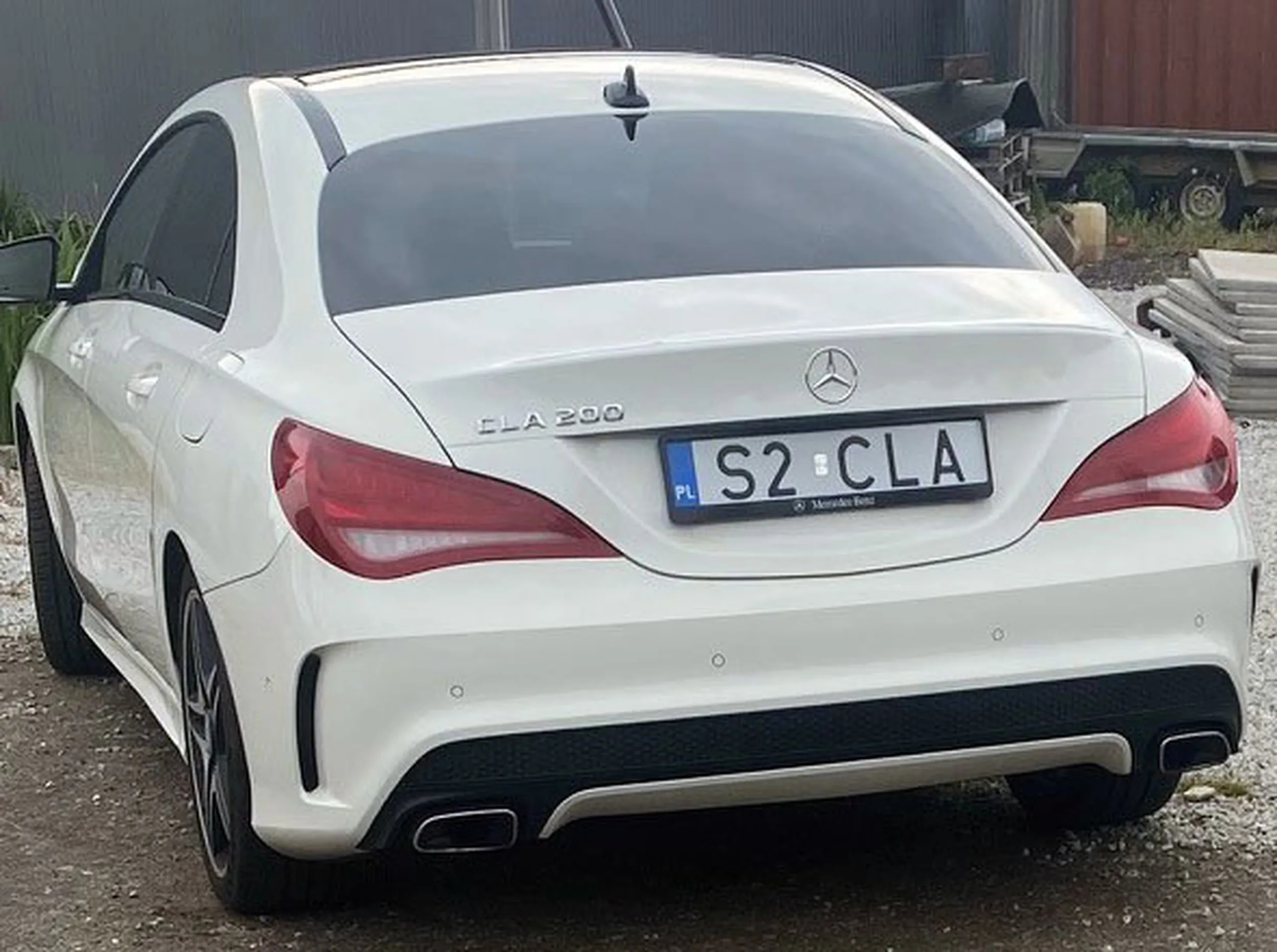 Fajny numer, blacha S2 CLA