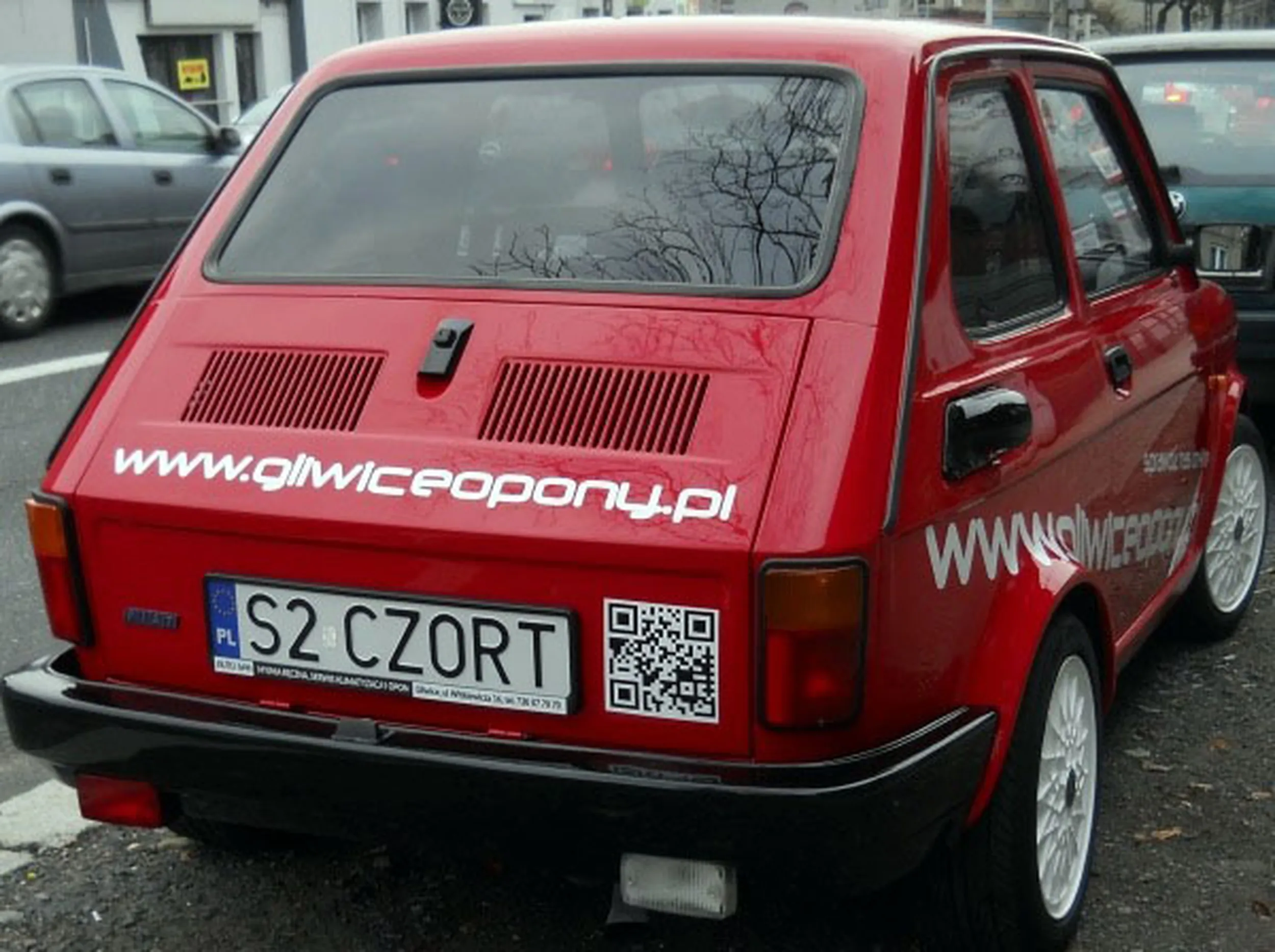 Fajny numer, blacha S2 CZORT