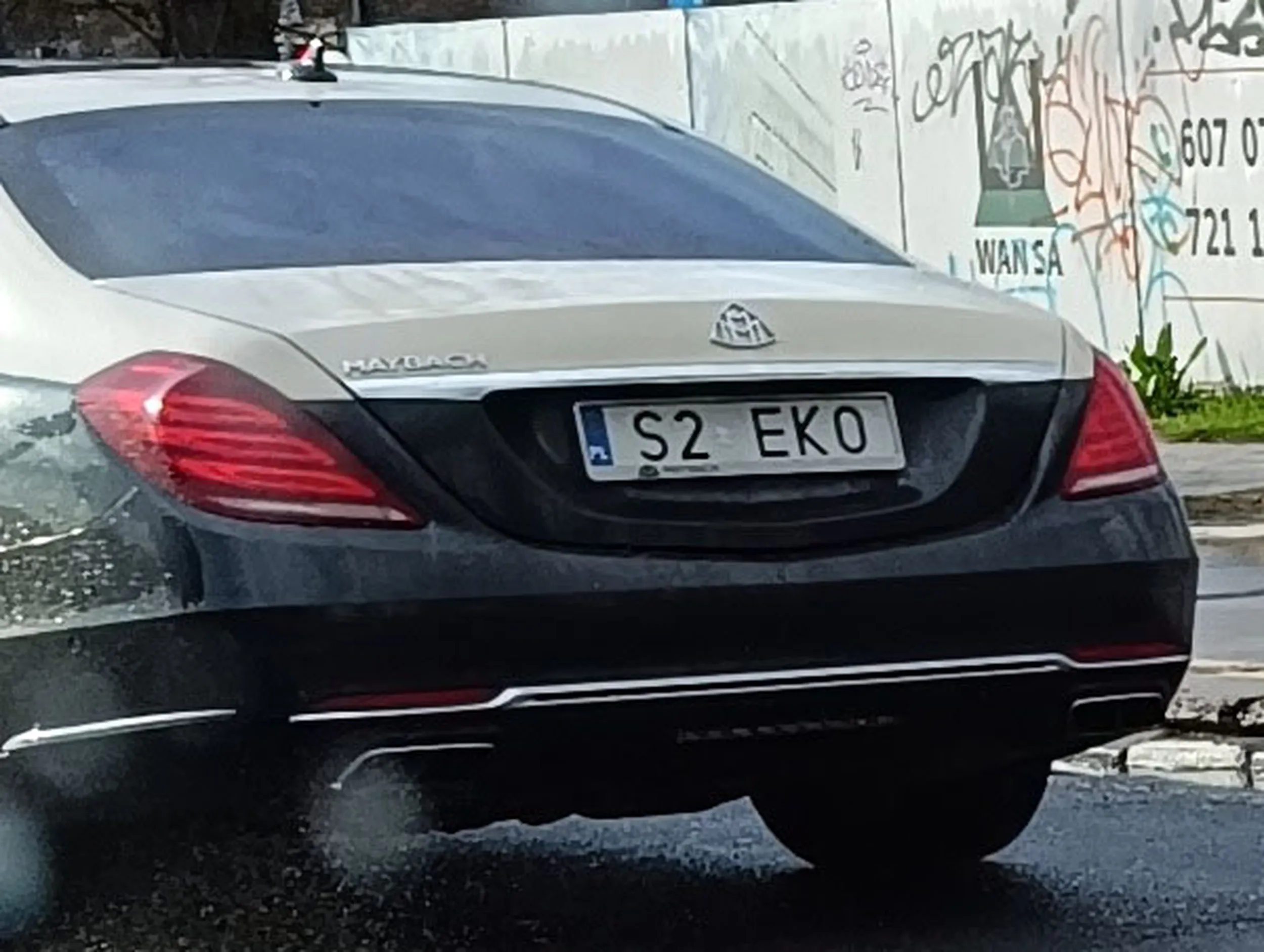 Fajny numer, blacha S2 EKO