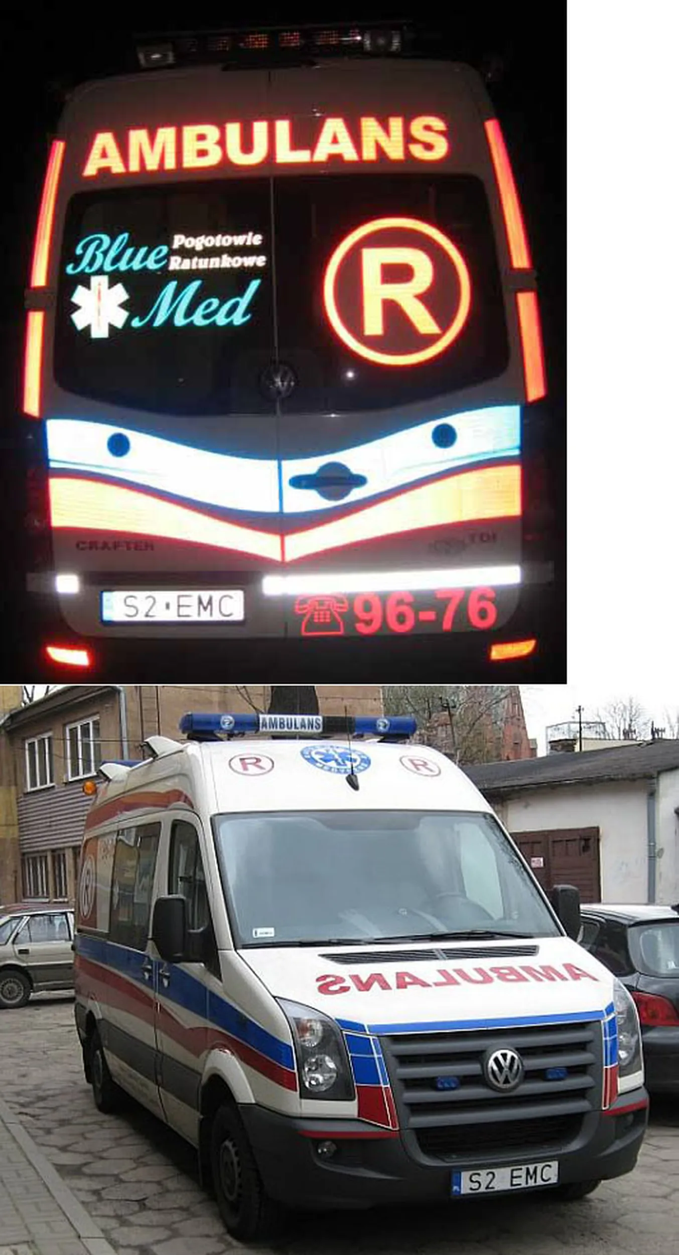 Fajny numer, blacha S2 EMC