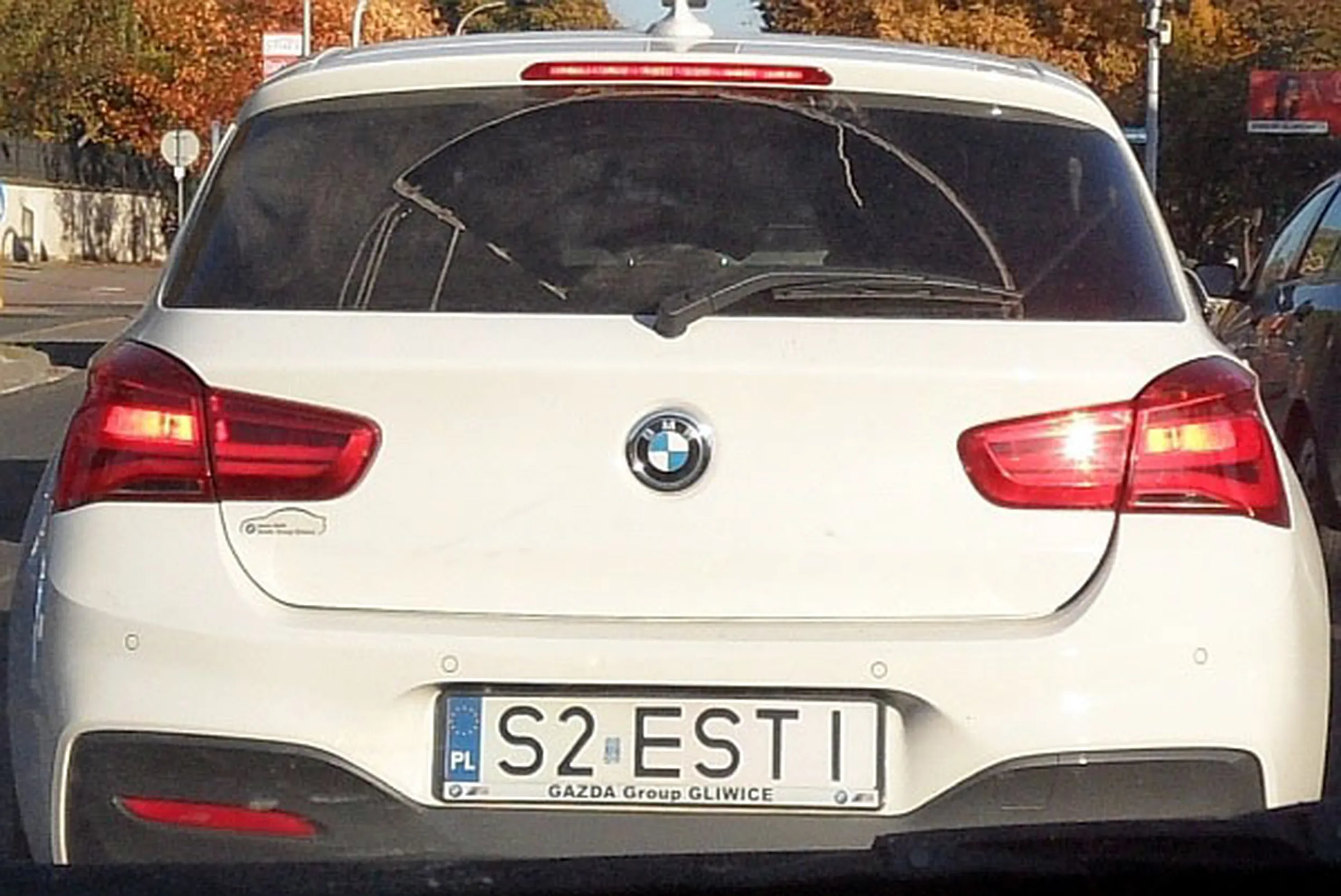 Fajny numer, blacha S2 ESTI