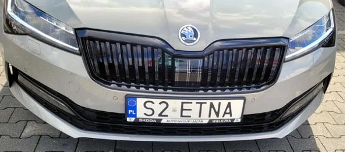 Fajny numer, blacha S2 ETNA