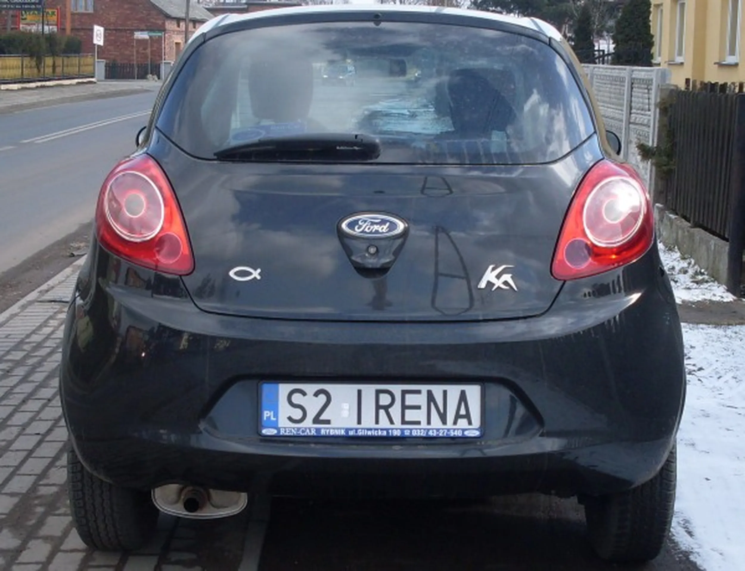 Fajny numer, blacha S2 IRENA