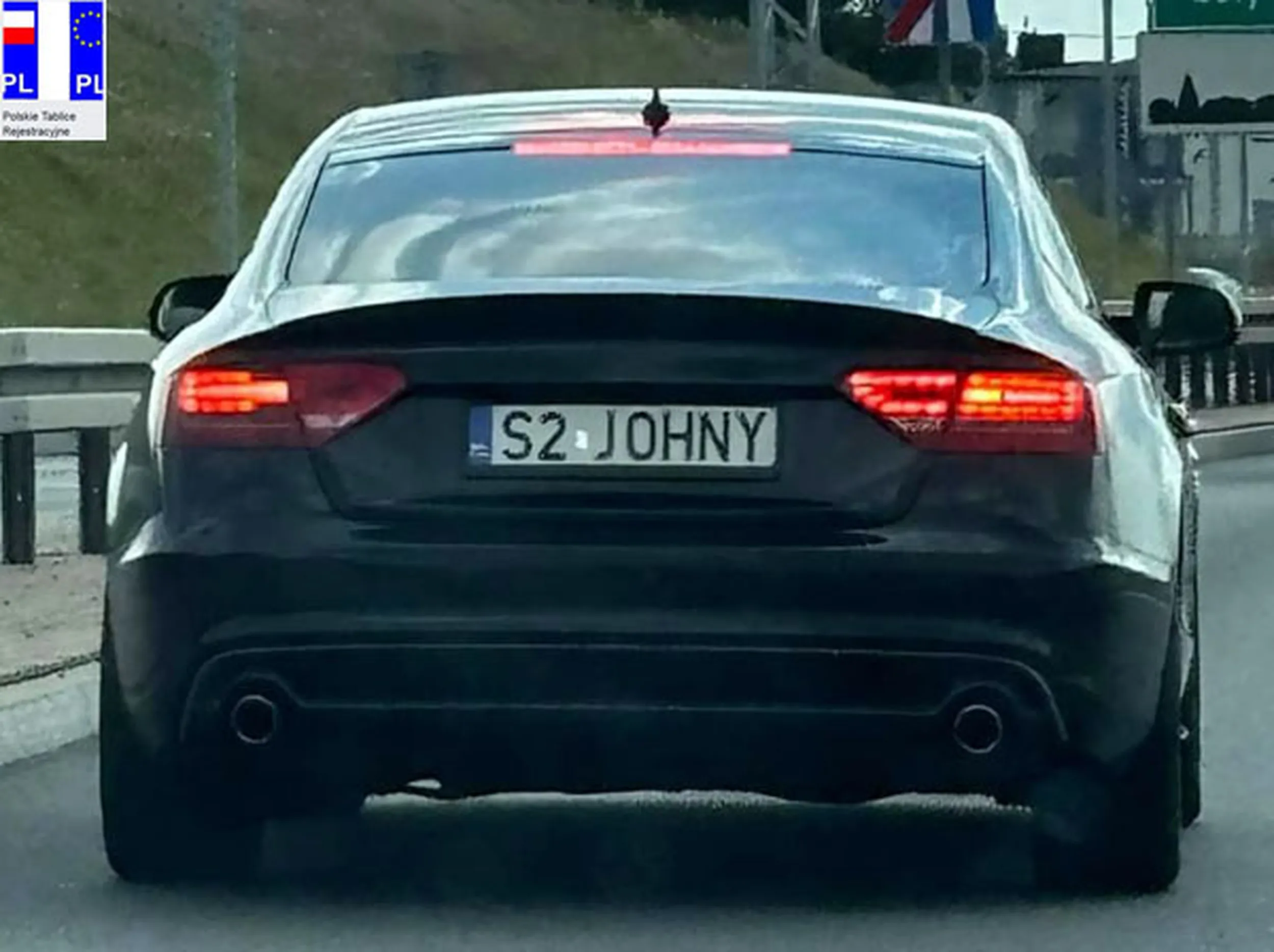 Fajny numer, blacha S2 JOHNY