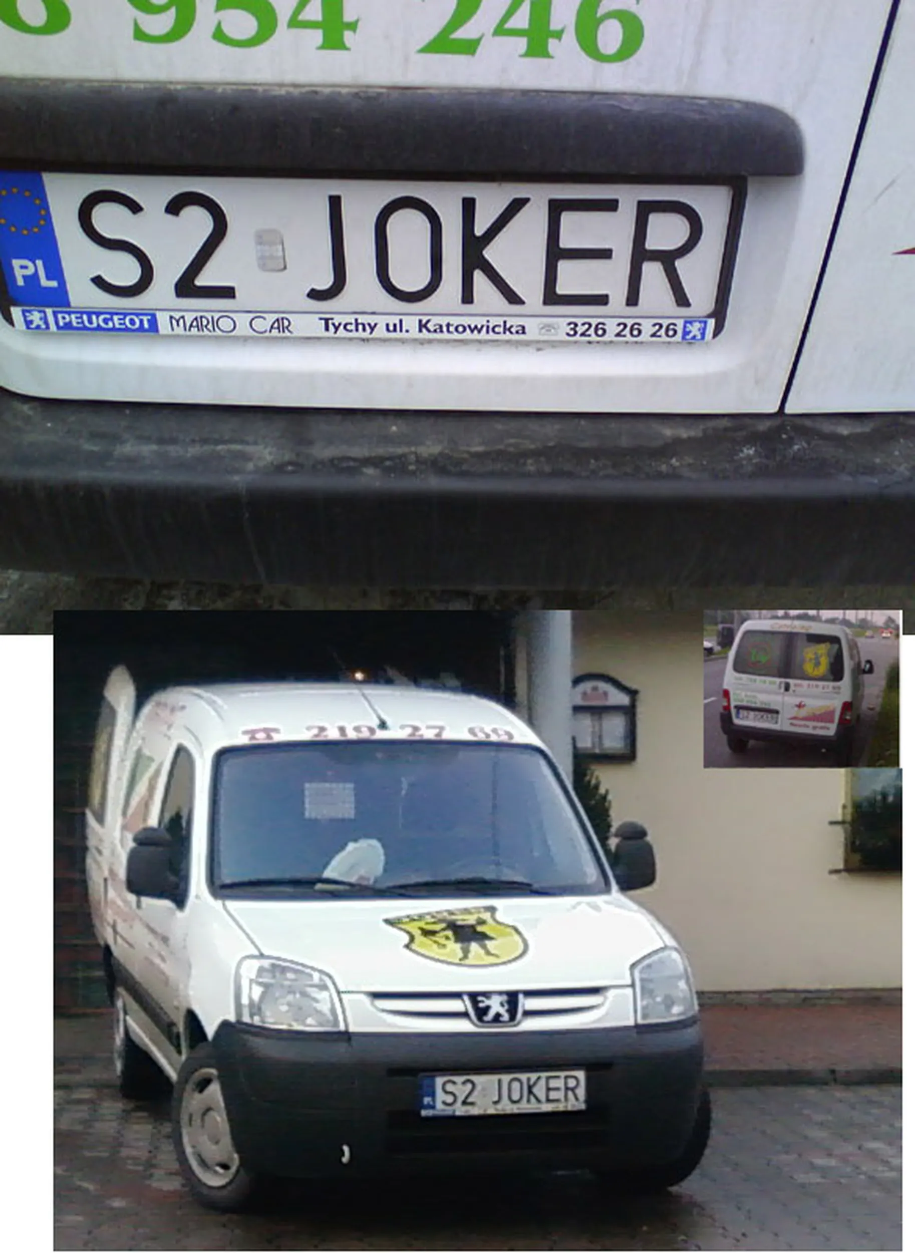 Fajny numer, blacha S2 JOKER