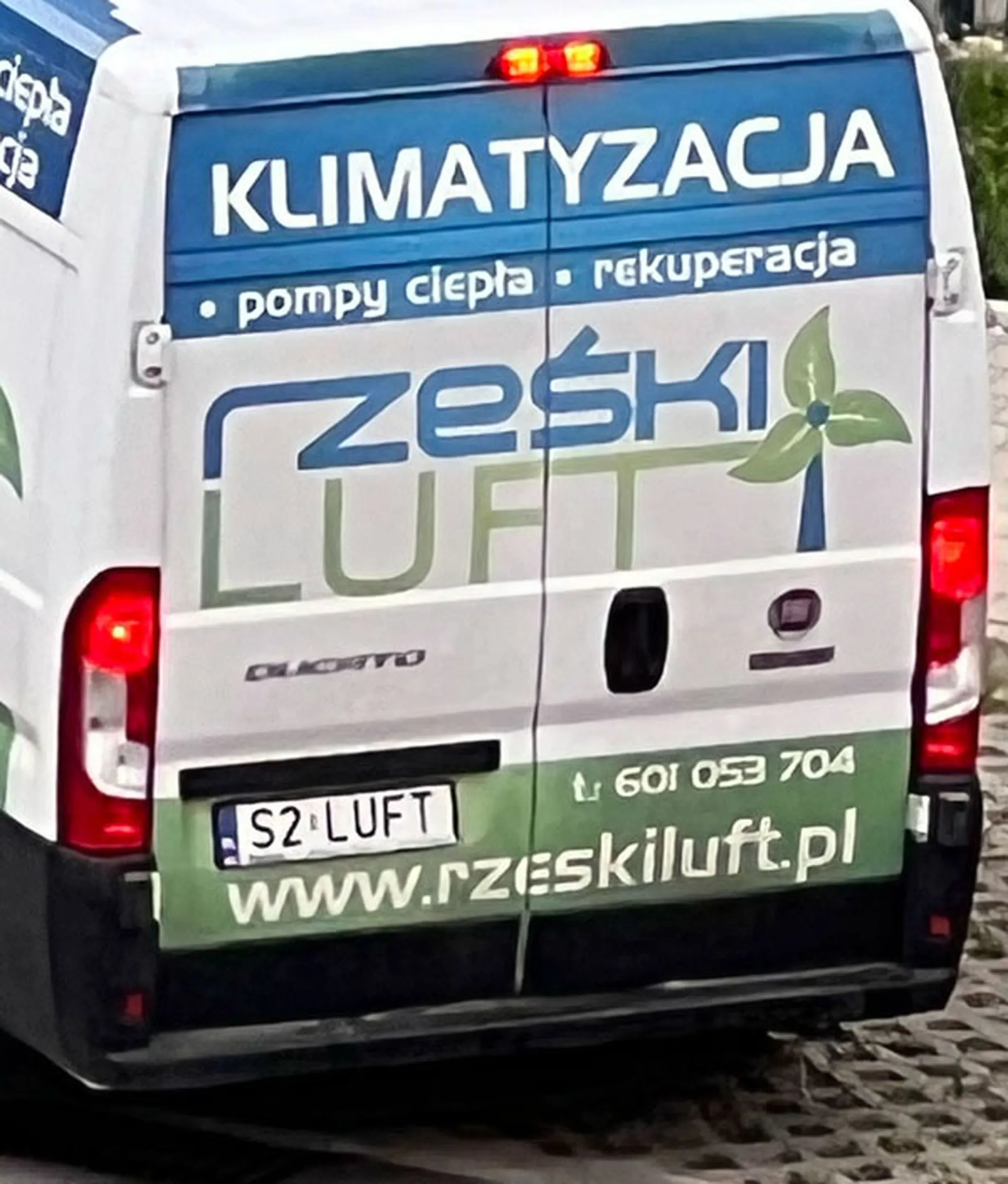 Fajny numer, blacha S2 LUFT