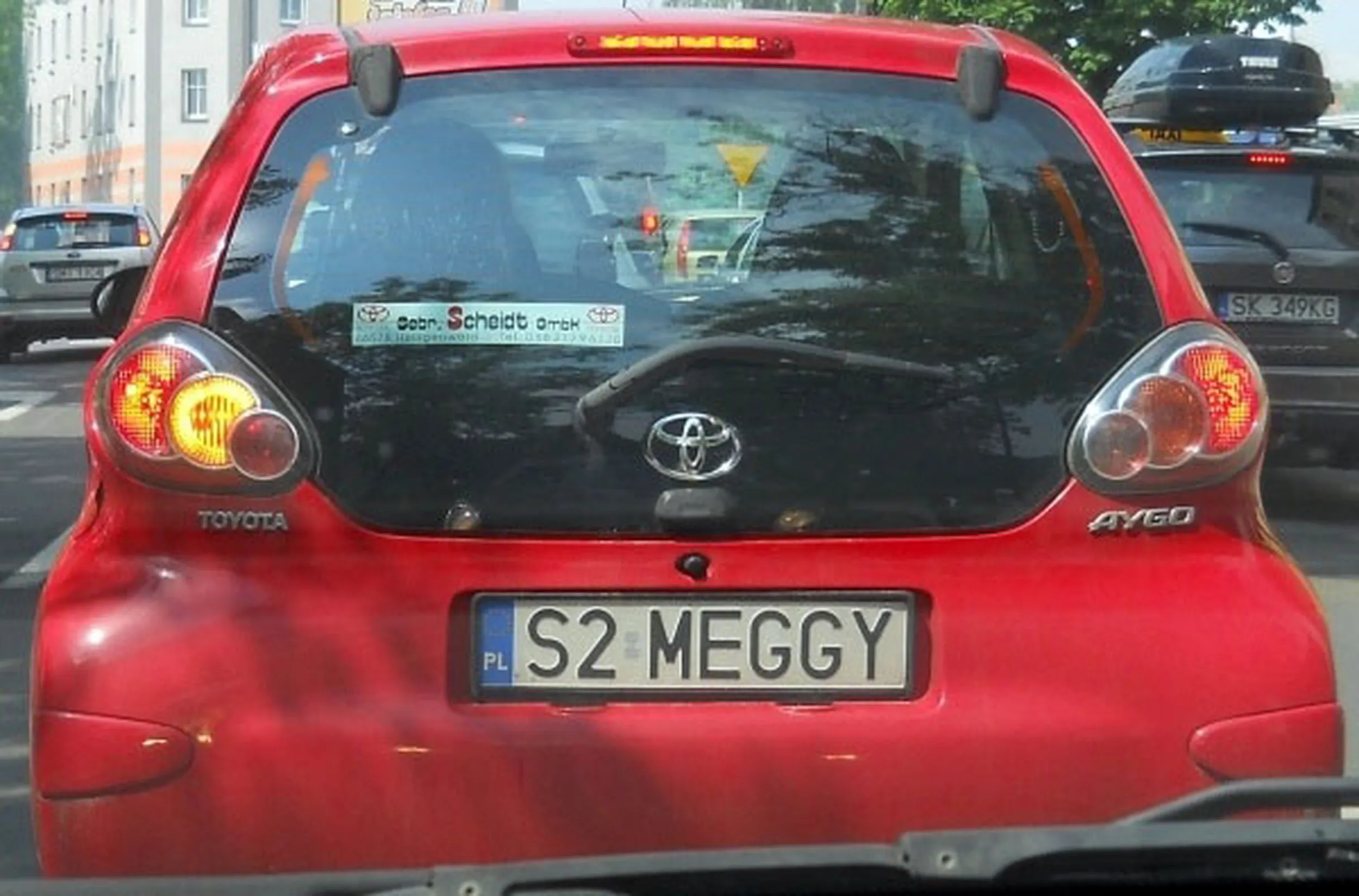 Fajny numer, blacha S2 MEGGY