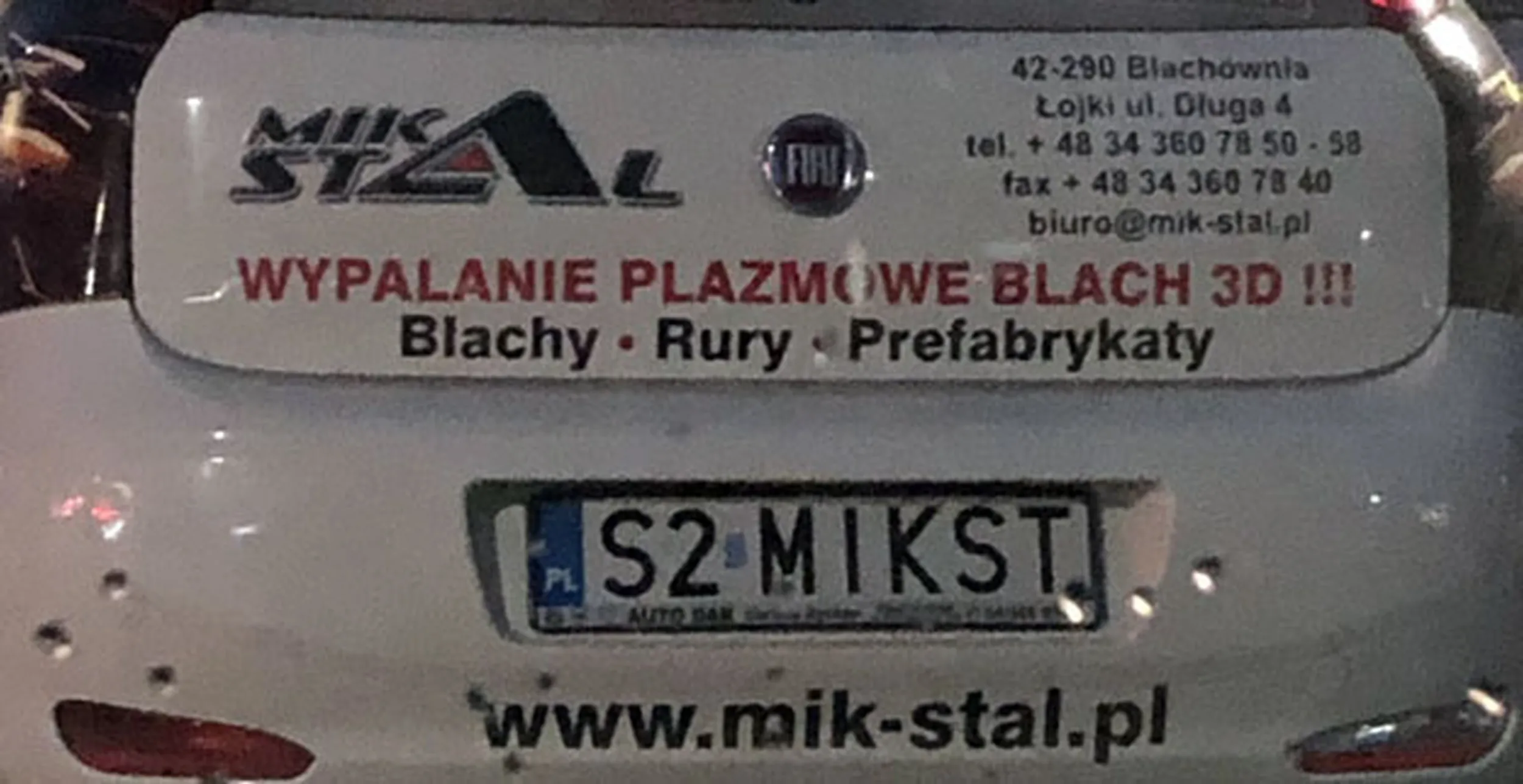 Fajny numer, blacha S2 MIKST