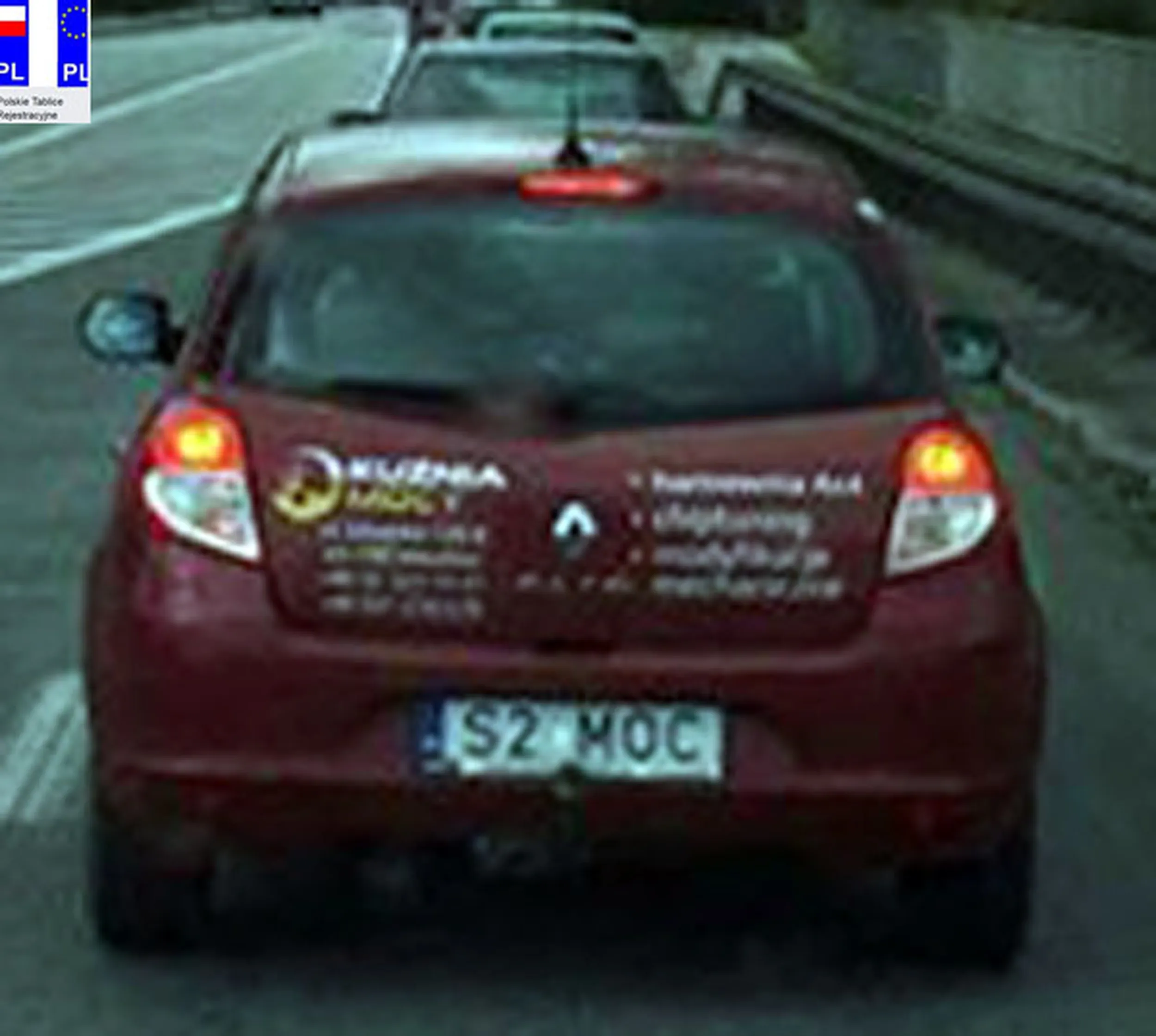 Fajny numer, blacha S2 MOC