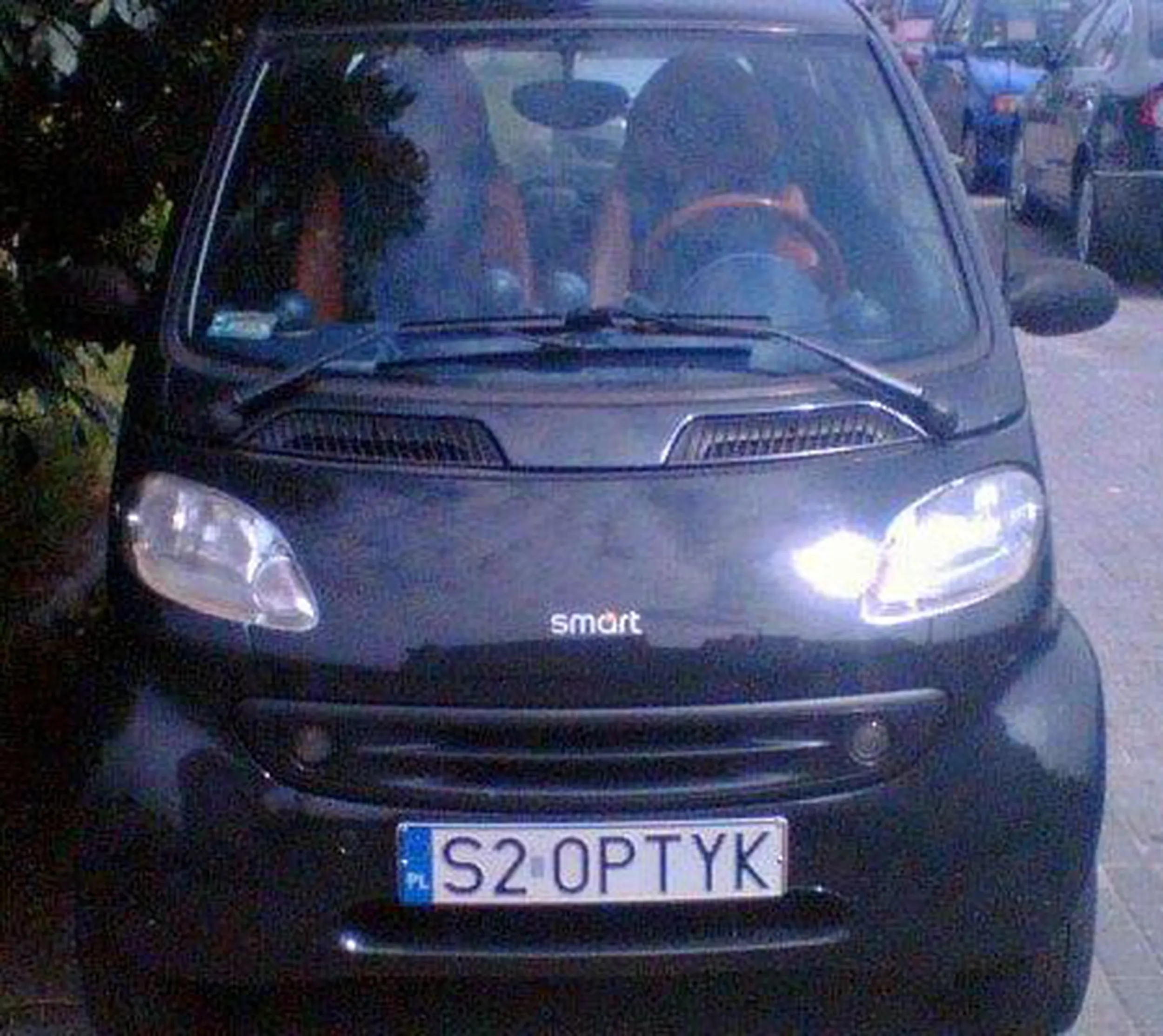 Fajny numer, blacha S2 OPTYK