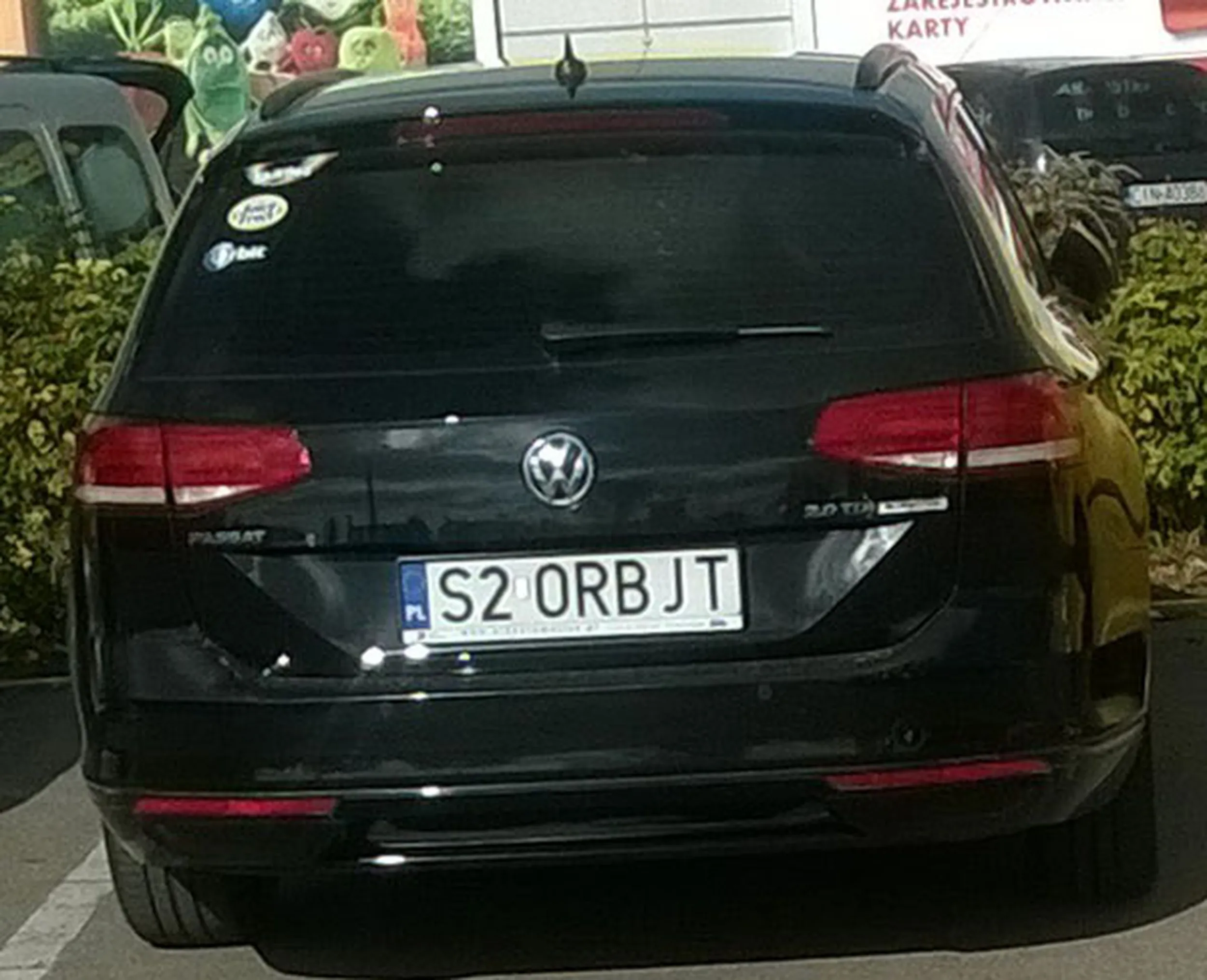 Fajny numer, blacha S2 ORBJT