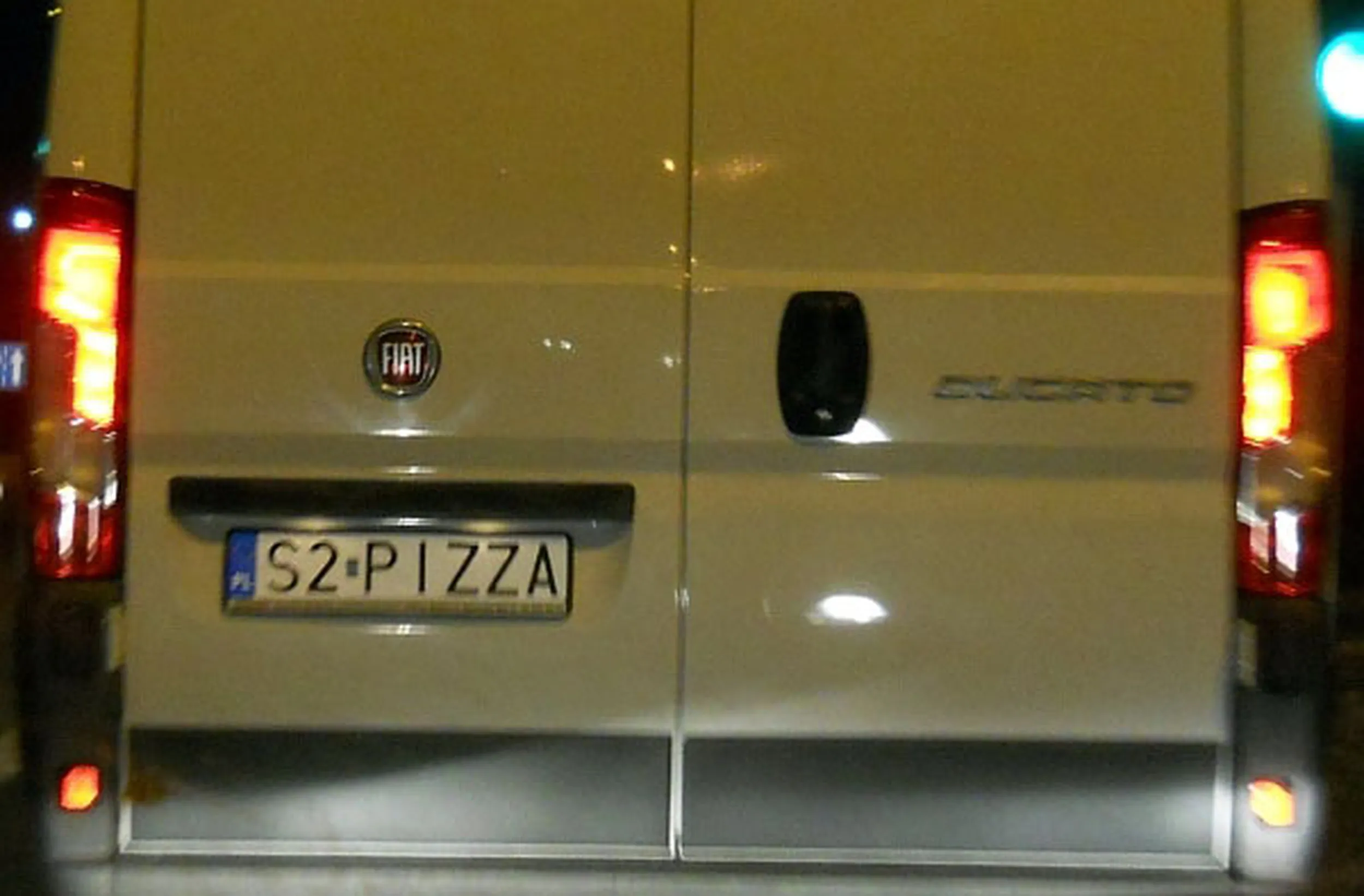 Fajny numer, blacha S2 PIZZA