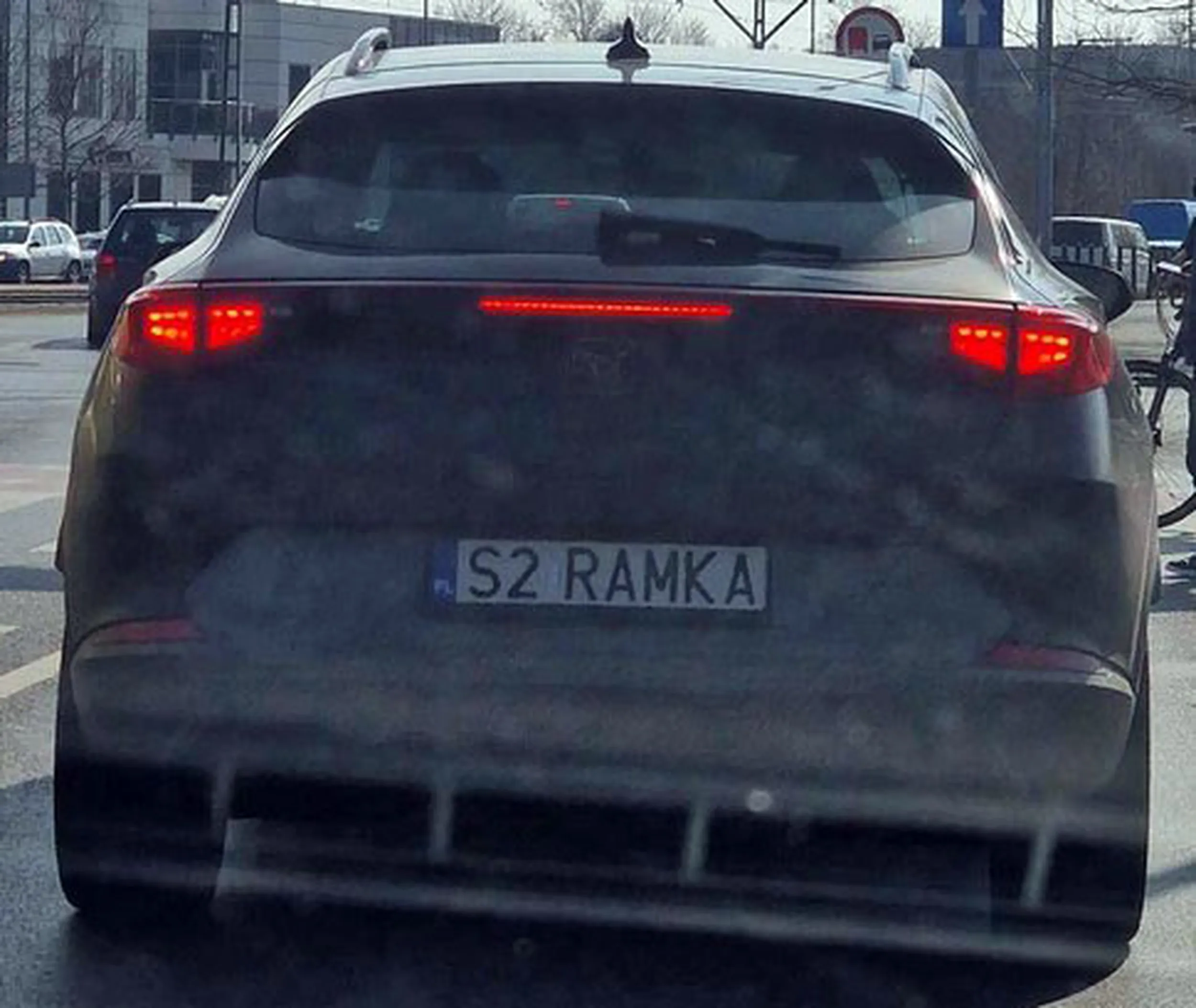 Fajny numer, blacha S2 RAMKA