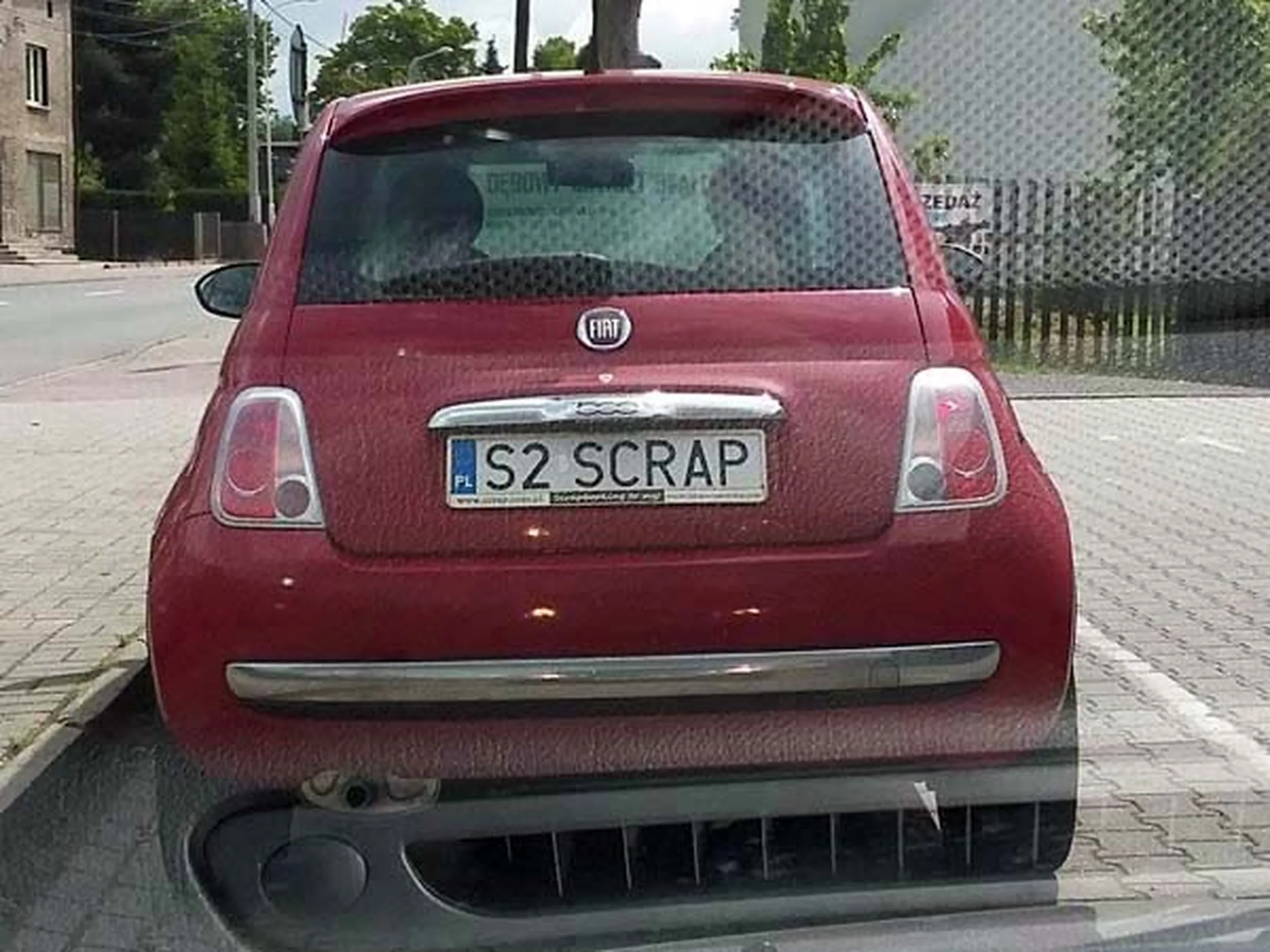 Fajny numer, blacha S2 SCRAP