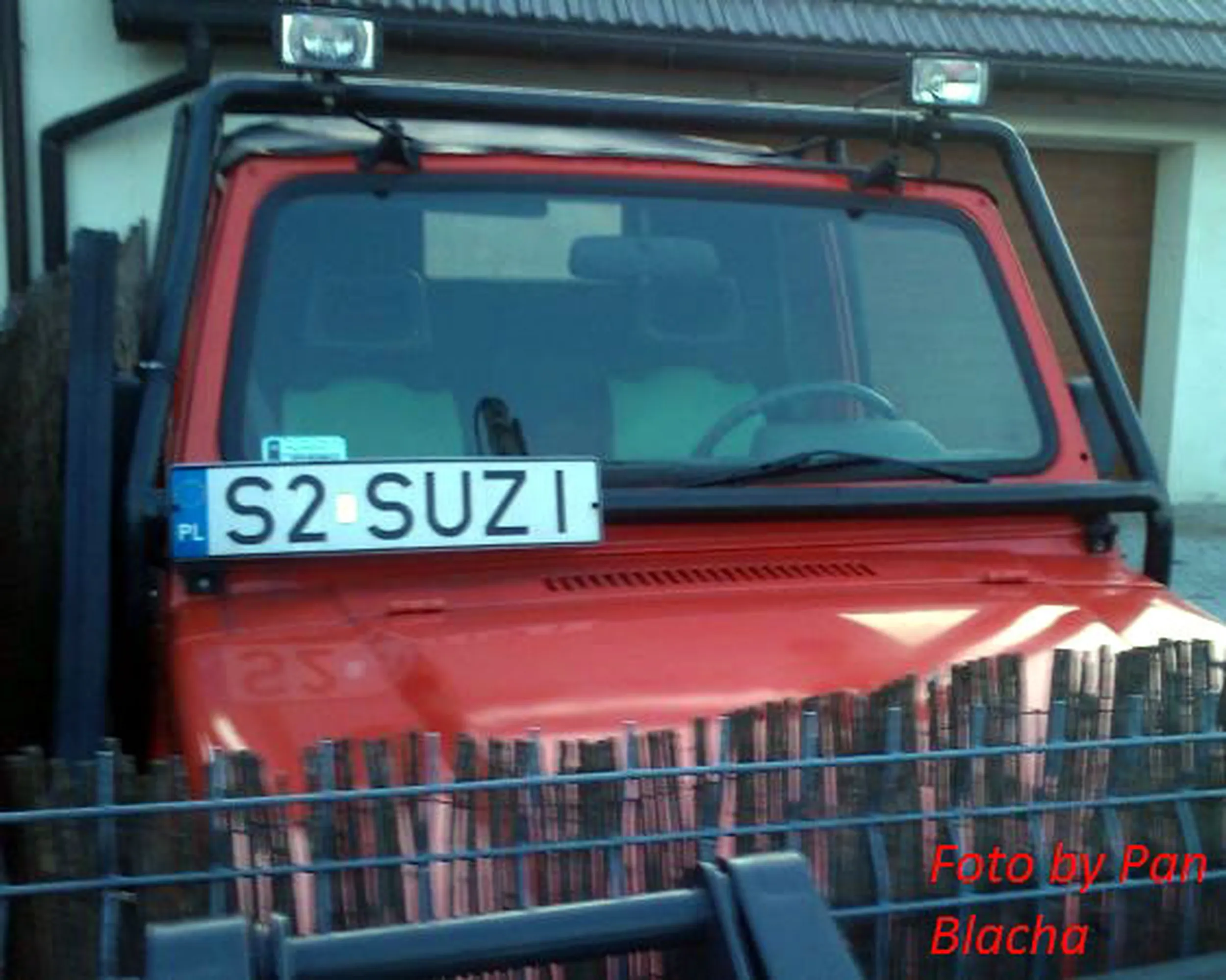 Fajny numer, blacha S2 SUZI