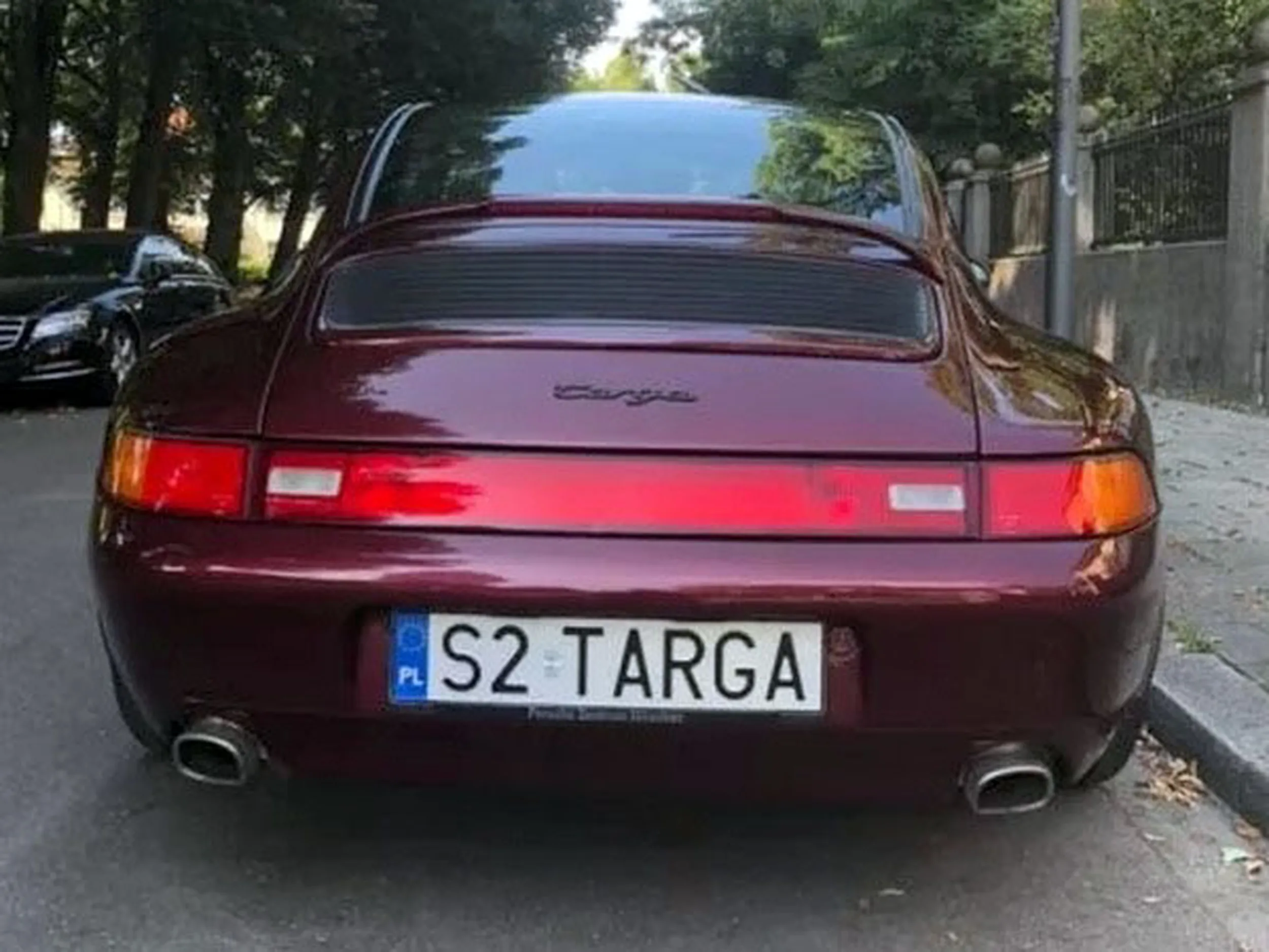 Fajny numer, blacha S2 TARGA