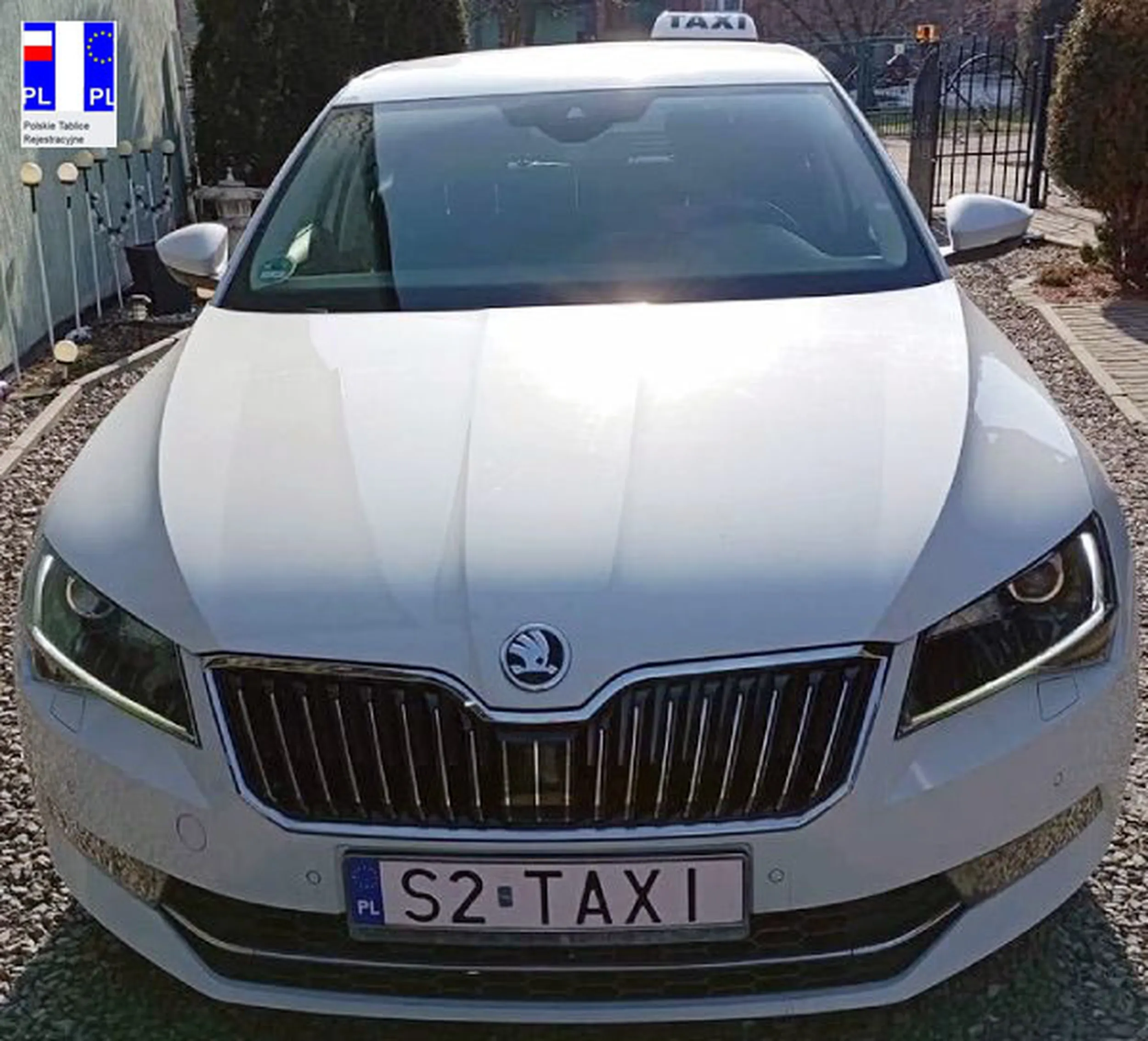 Fajny numer, blacha S2 TAXI