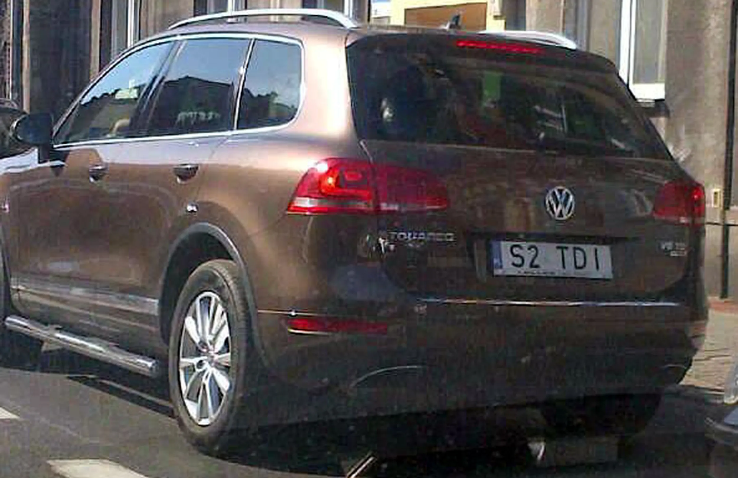 Fajny numer, blacha S2 TDI