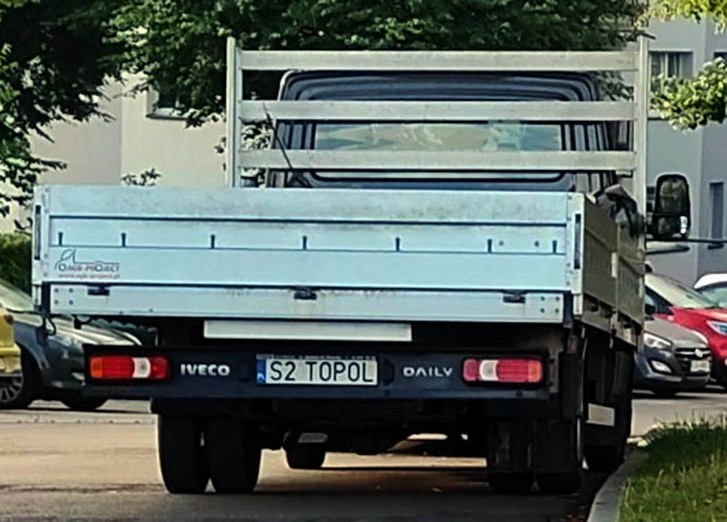 Fajny numer, blacha S2 TOPOL