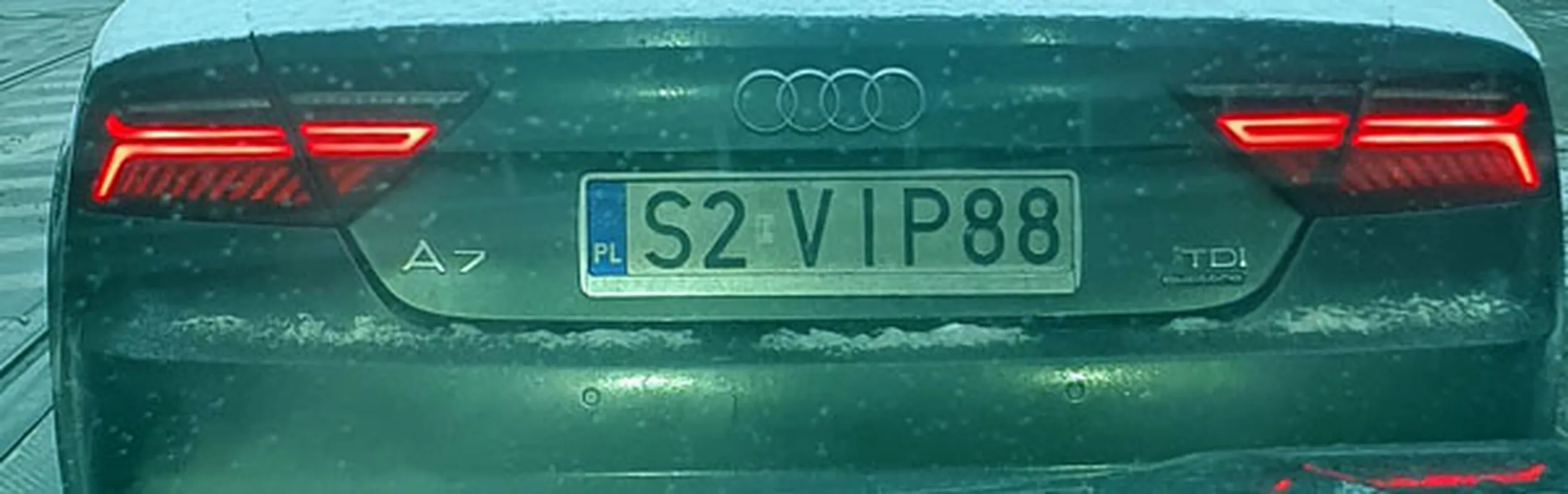 Fajny numer, blacha S2 VIP88