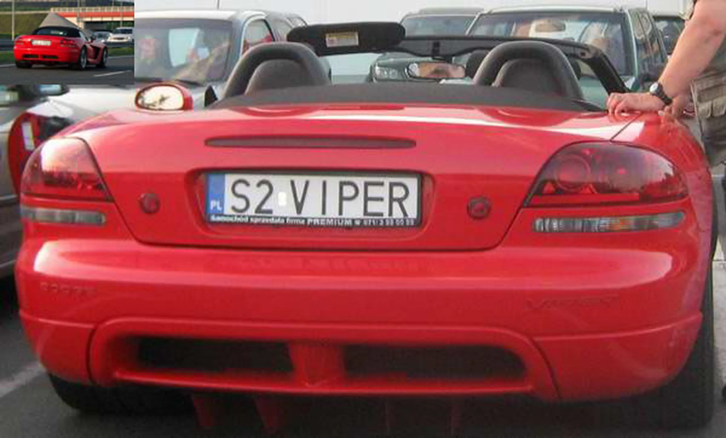 Fajny numer, blacha S2 VIPER