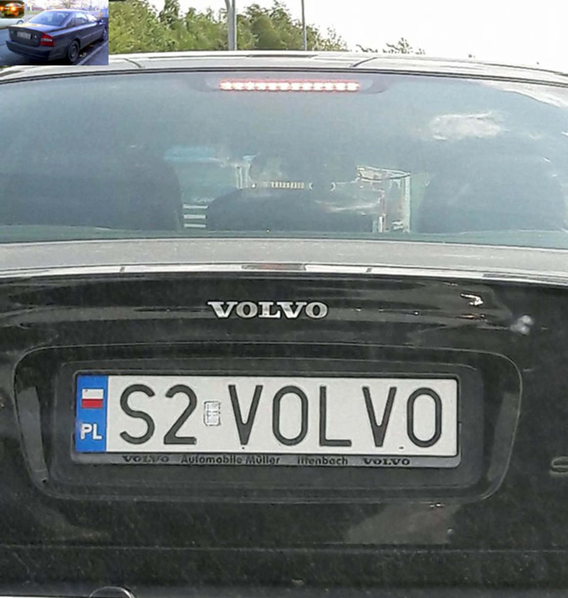 Fajny numer, blacha S2 VOLVO