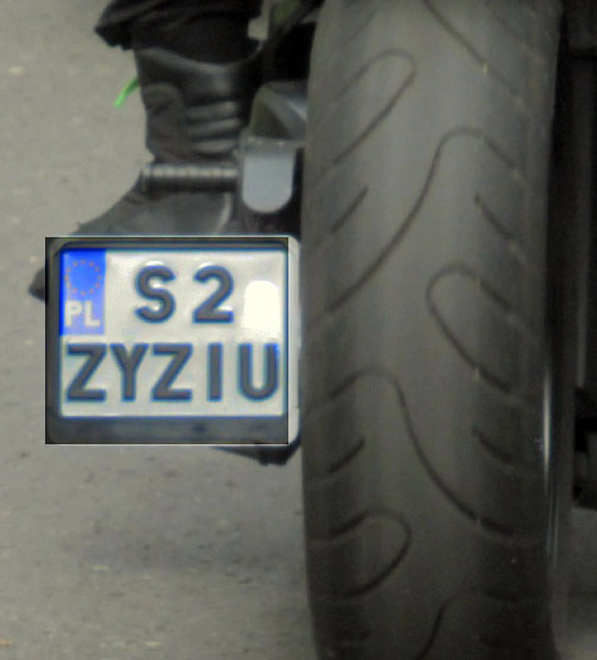 Fajny numer, blacha S2 ZYZIU