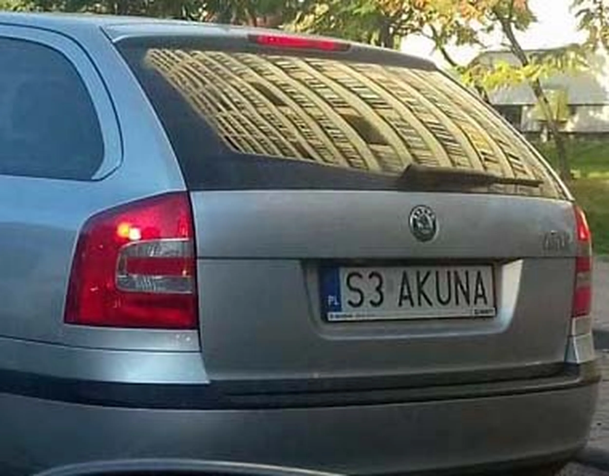 Fajny numer, blacha S3 AKUNA