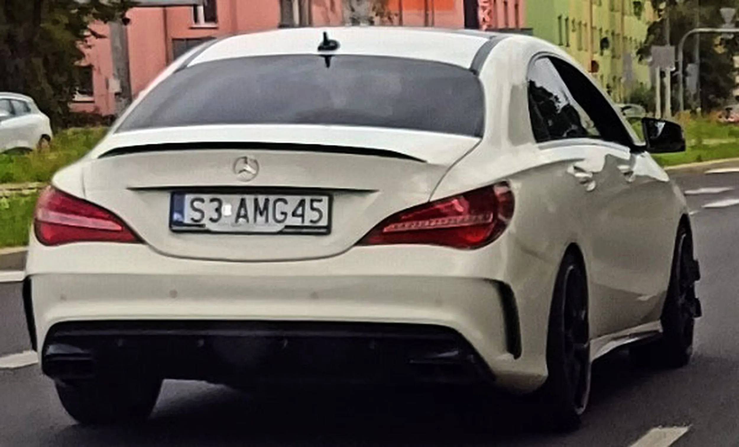 Fajny numer, blacha S3 AMG45