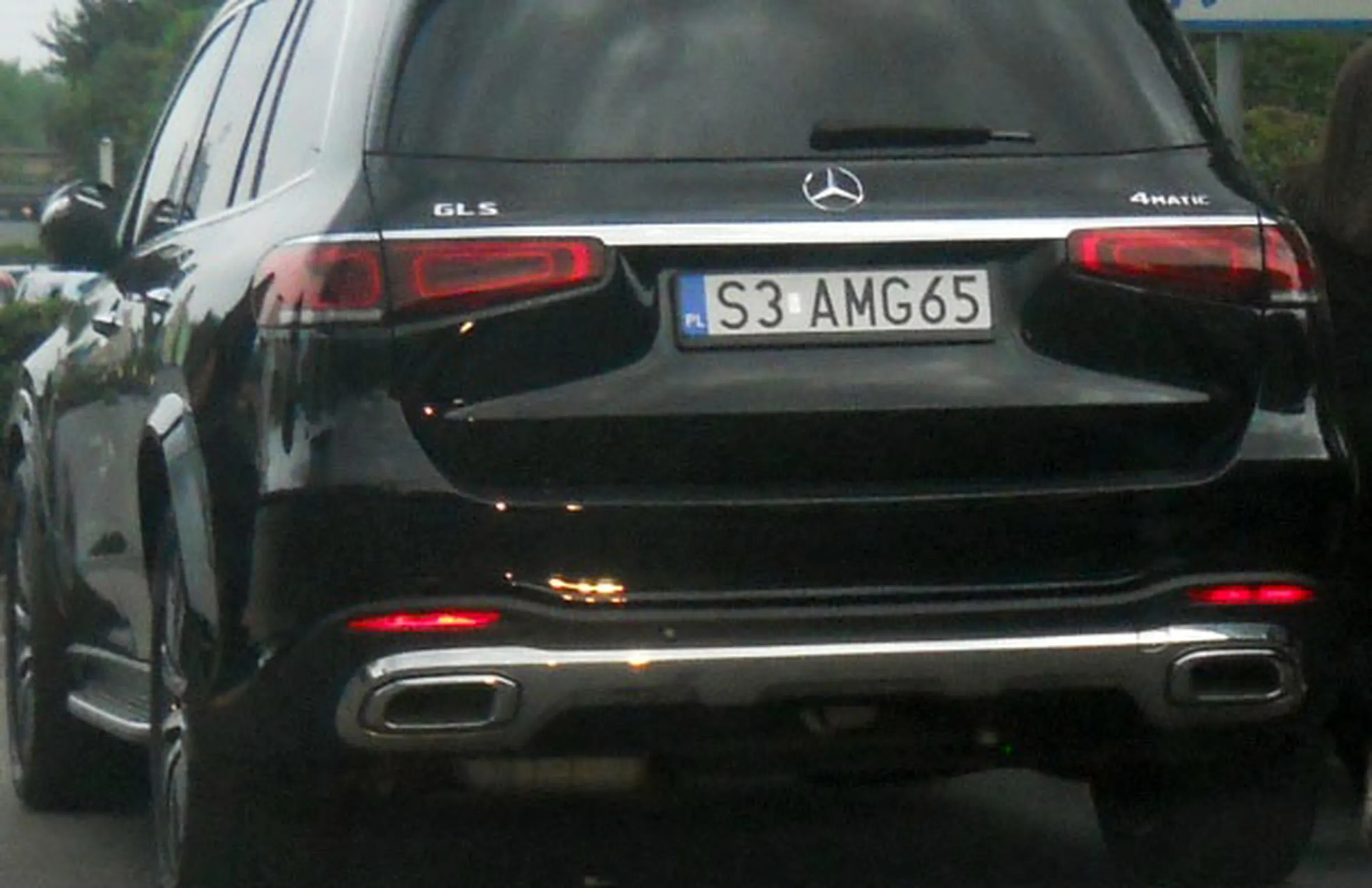 Fajny numer, blacha S3 AMG65