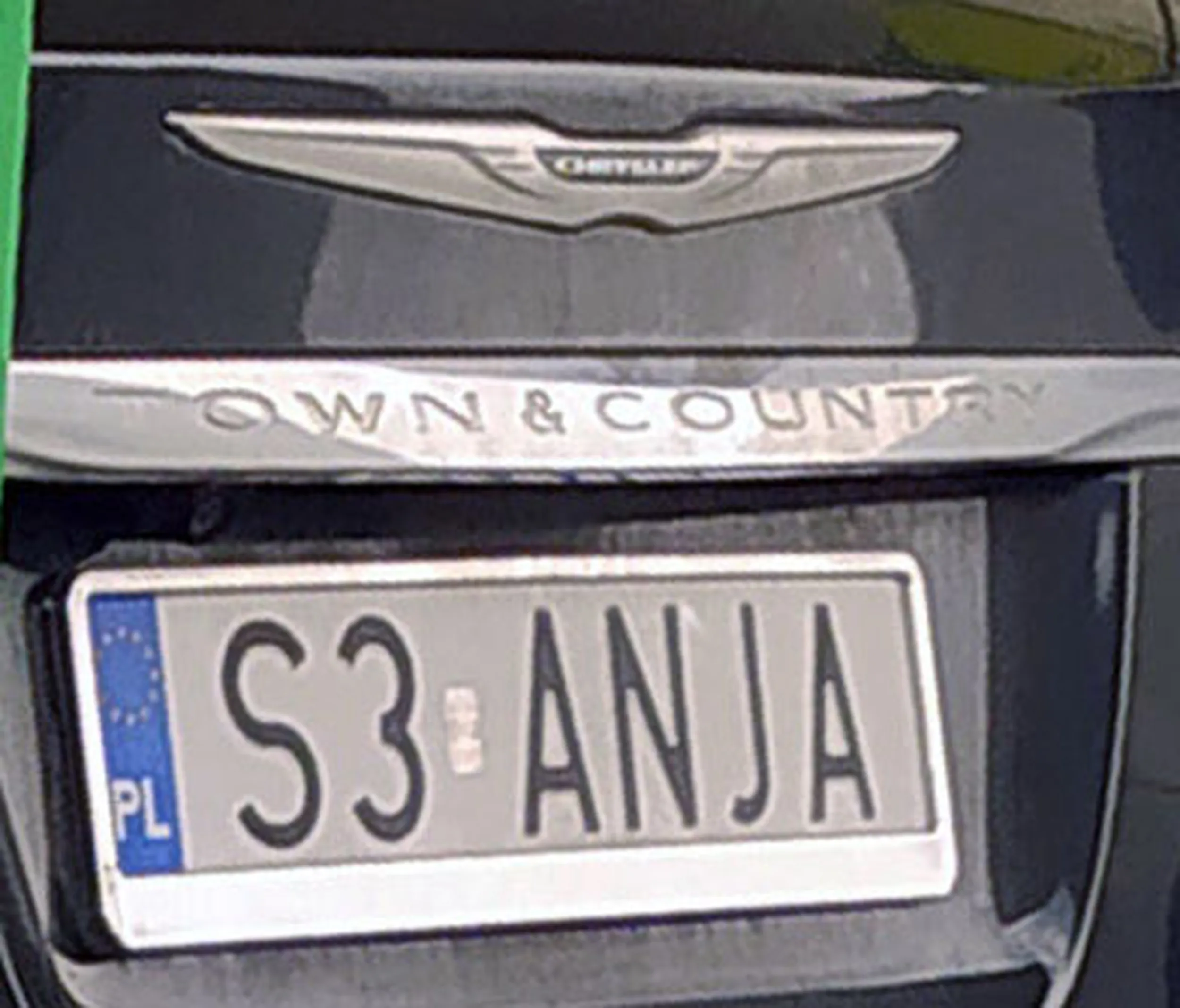 Fajny numer, blacha S3 ANJA