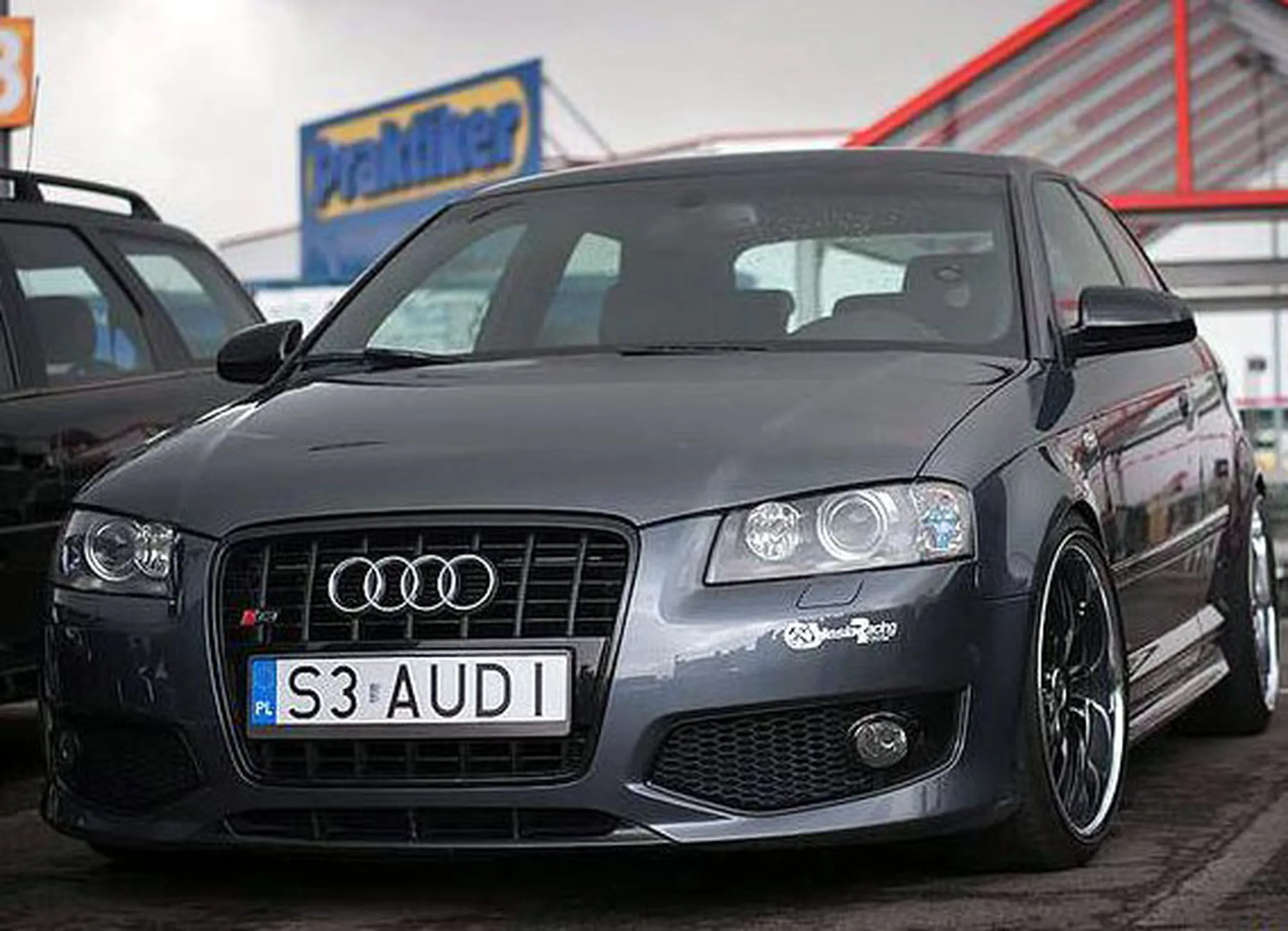 Fajny numer, blacha S3 AUDI