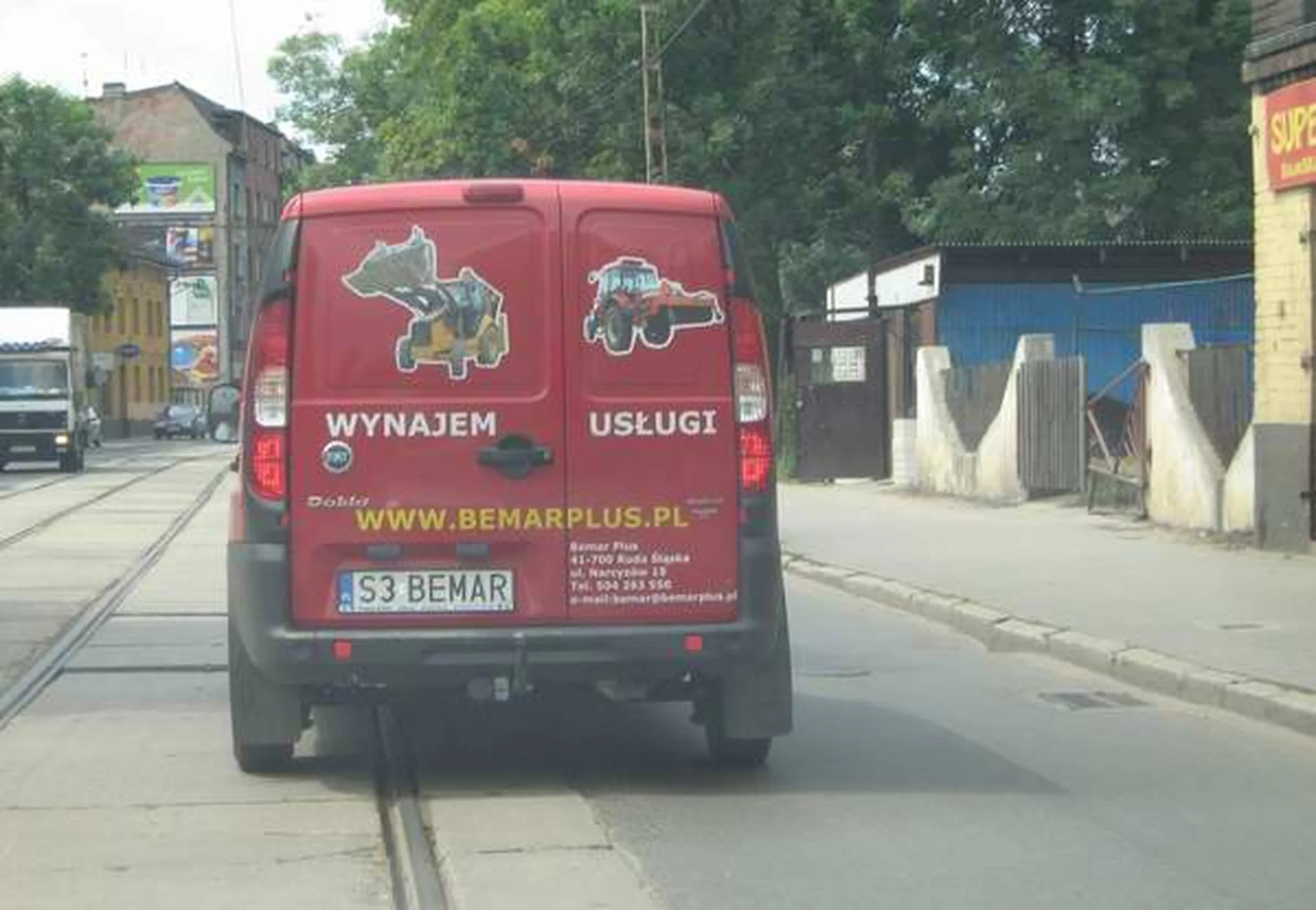 Fajny numer, blacha S3 BEMAR