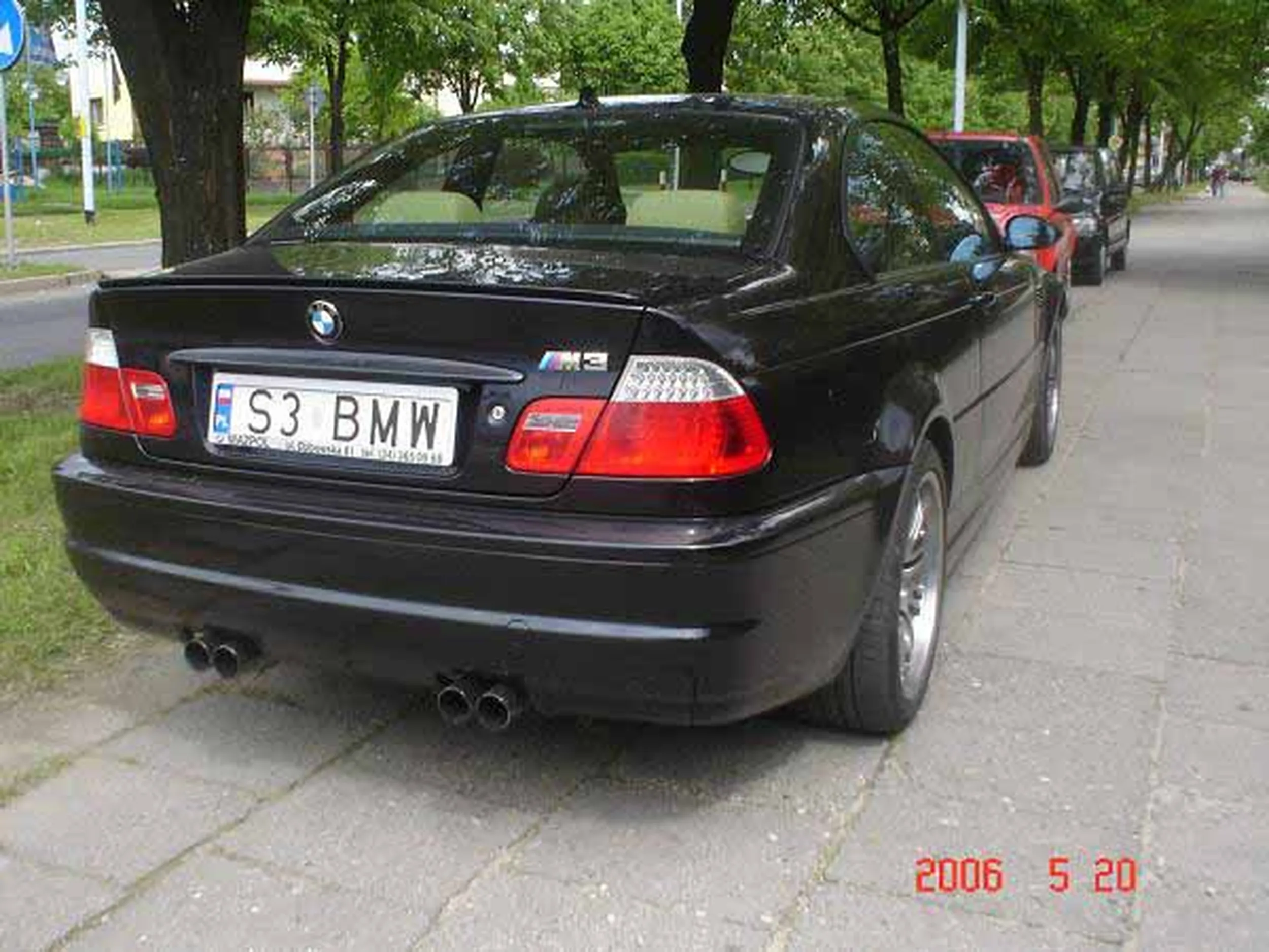 Fajny numer, blacha S3 BMW