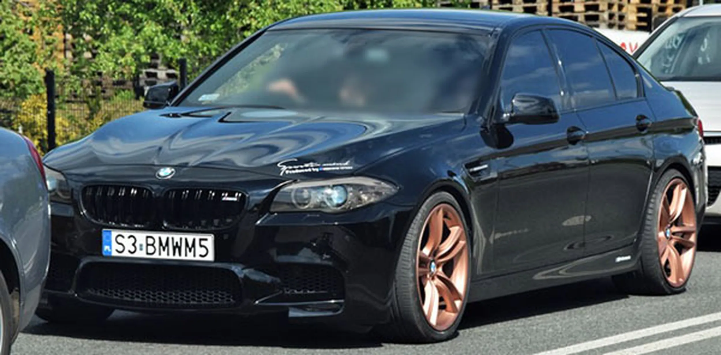Fajny numer, blacha S3 BMWM5
