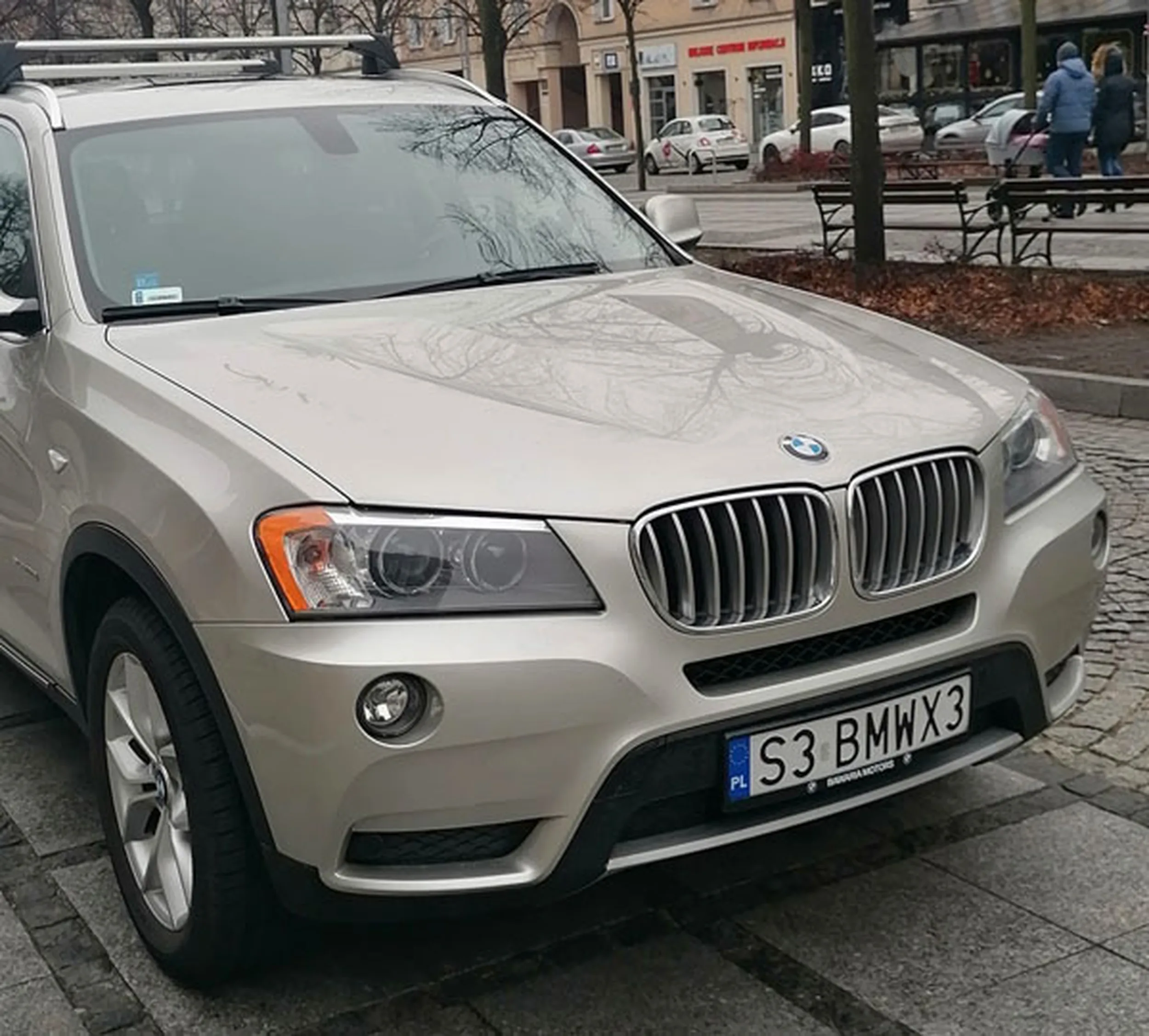 Fajny numer, blacha S3 BMWX3