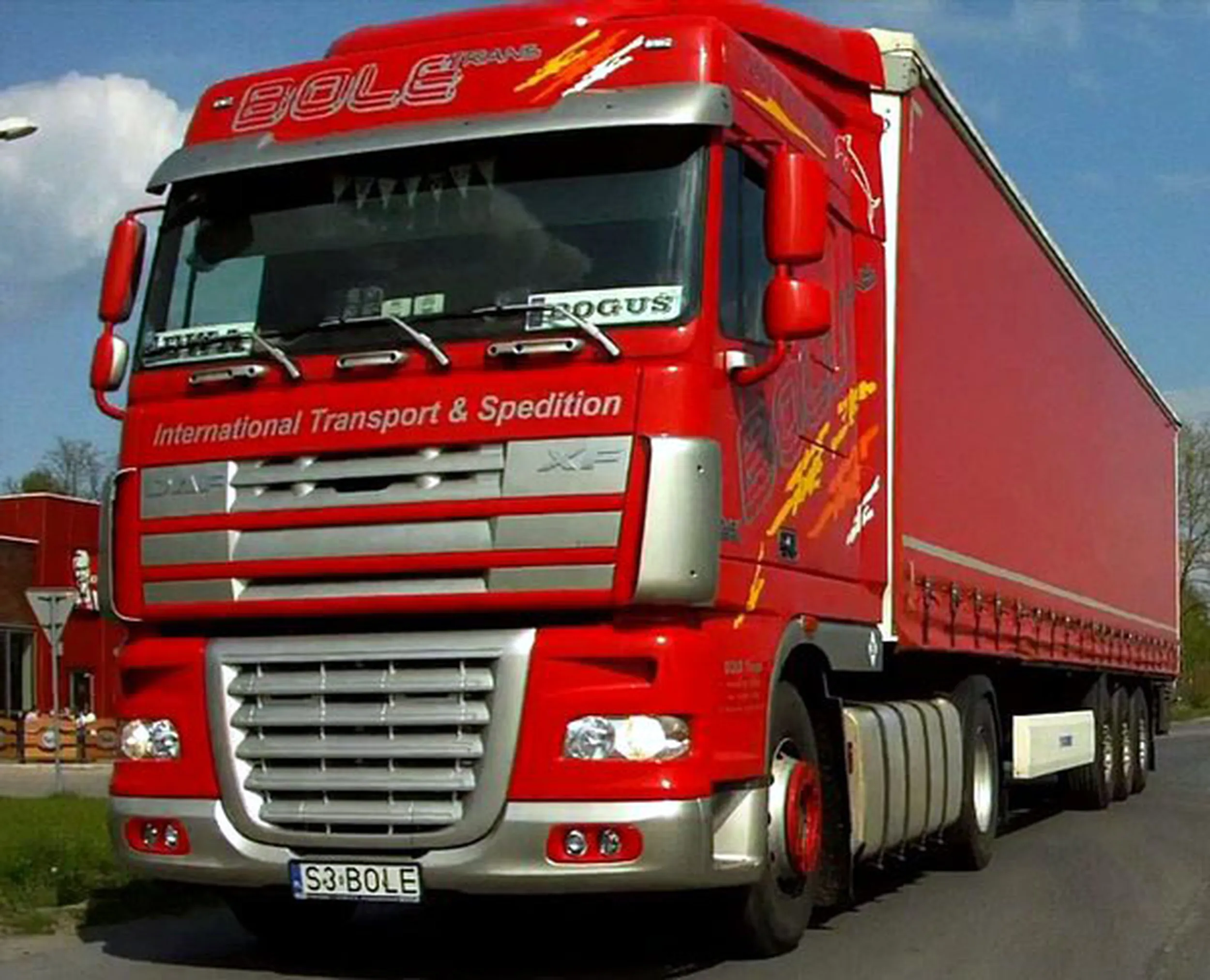 Fajny numer, blacha S3 BOLE