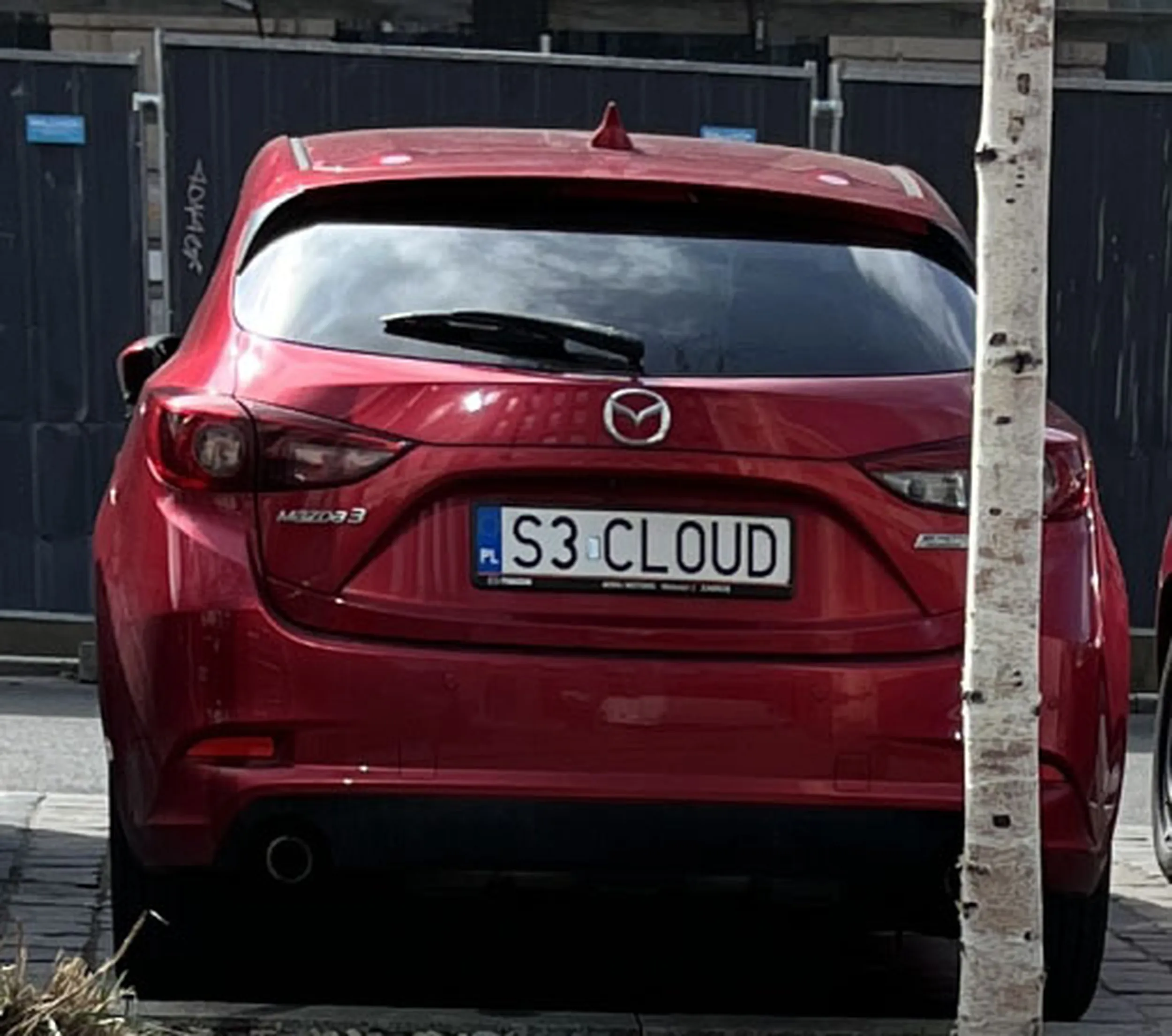 Fajny numer, blacha S3 CLOUD