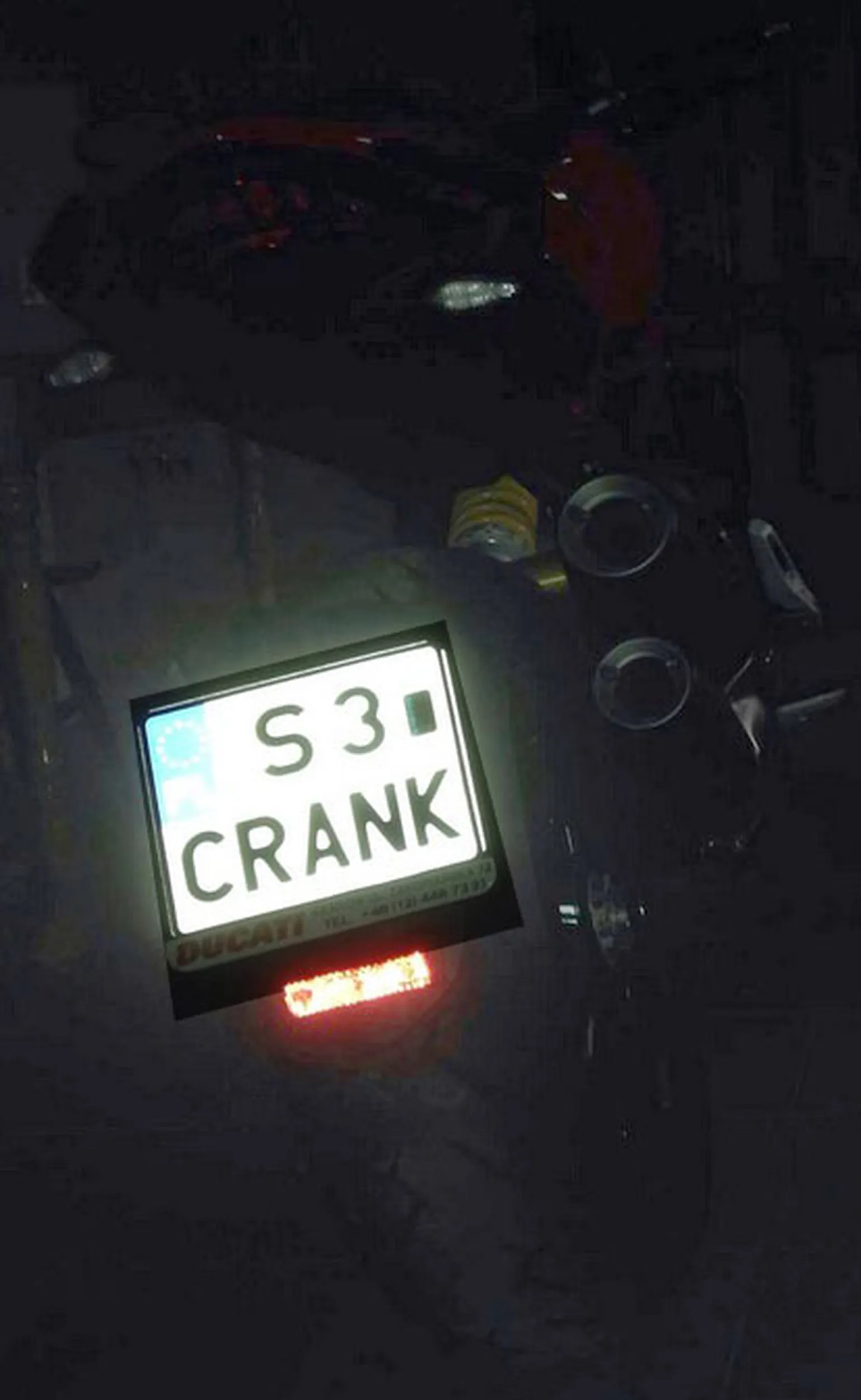 Fajny numer, blacha S3 CRANK