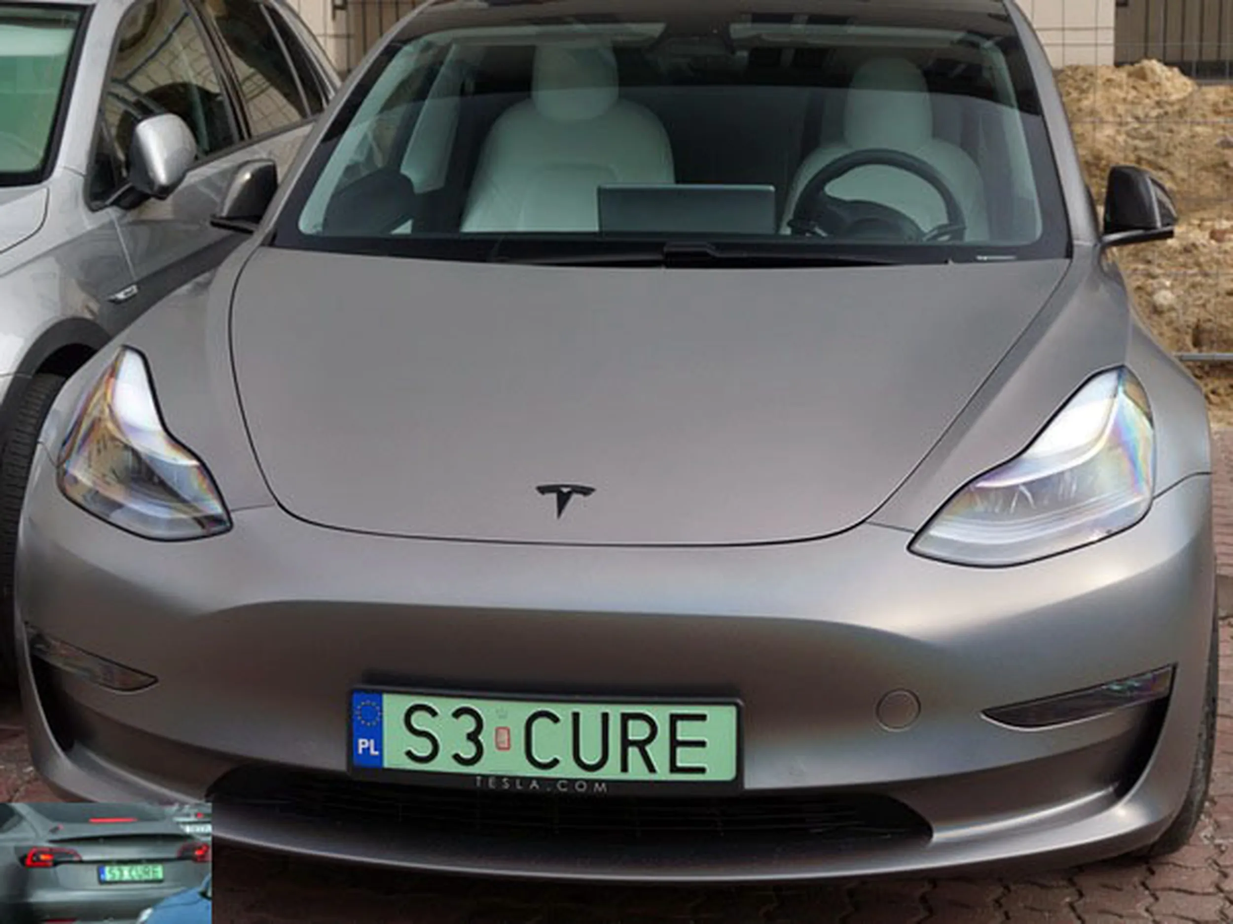 Fajny numer, blacha S3 CURE