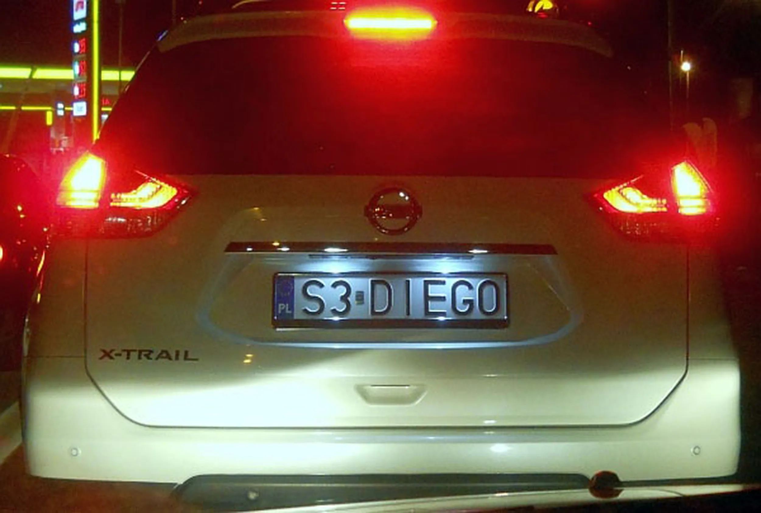 Fajny numer, blacha S3 DIEGO