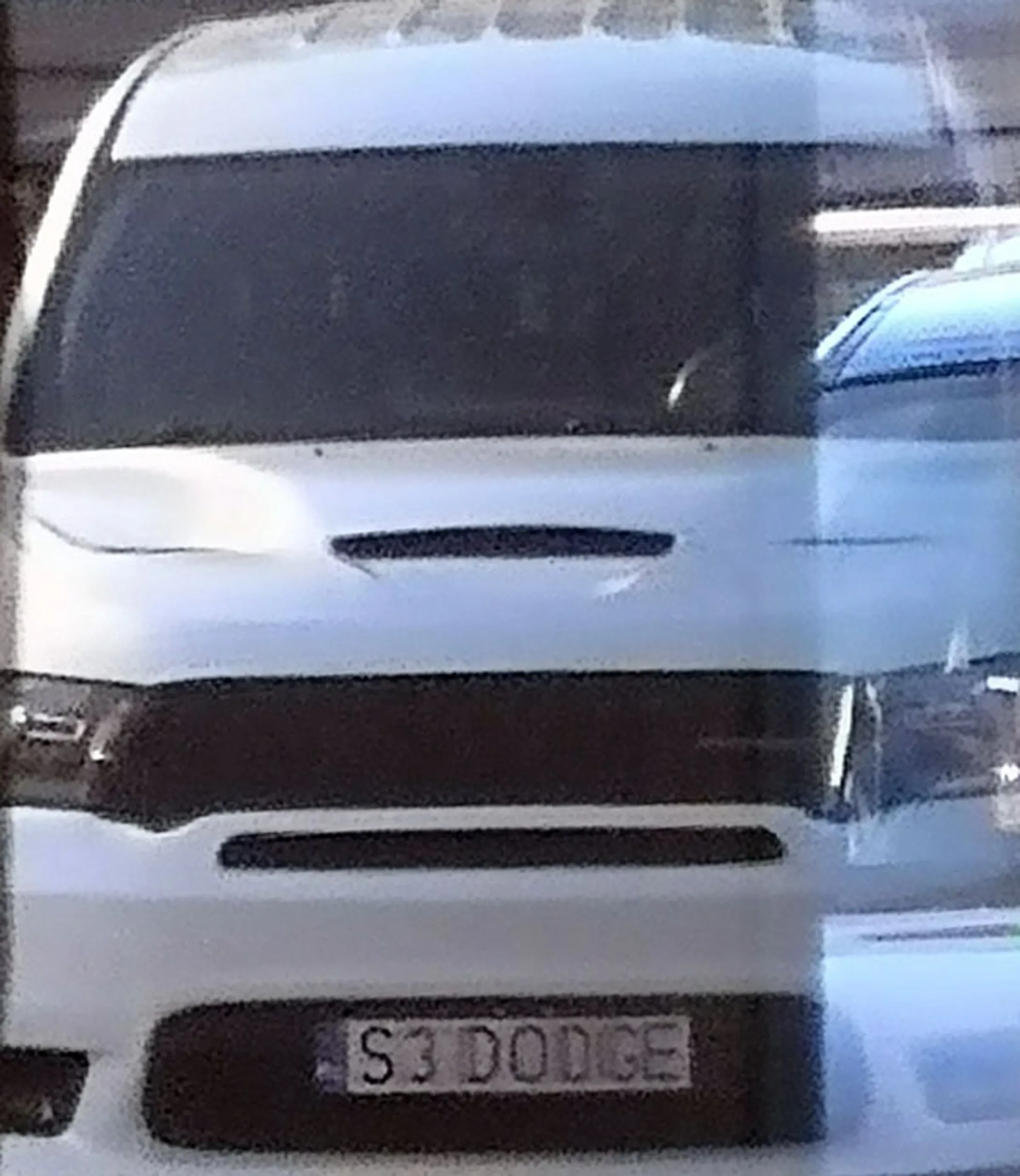 Fajny numer, blacha S3 DODGE