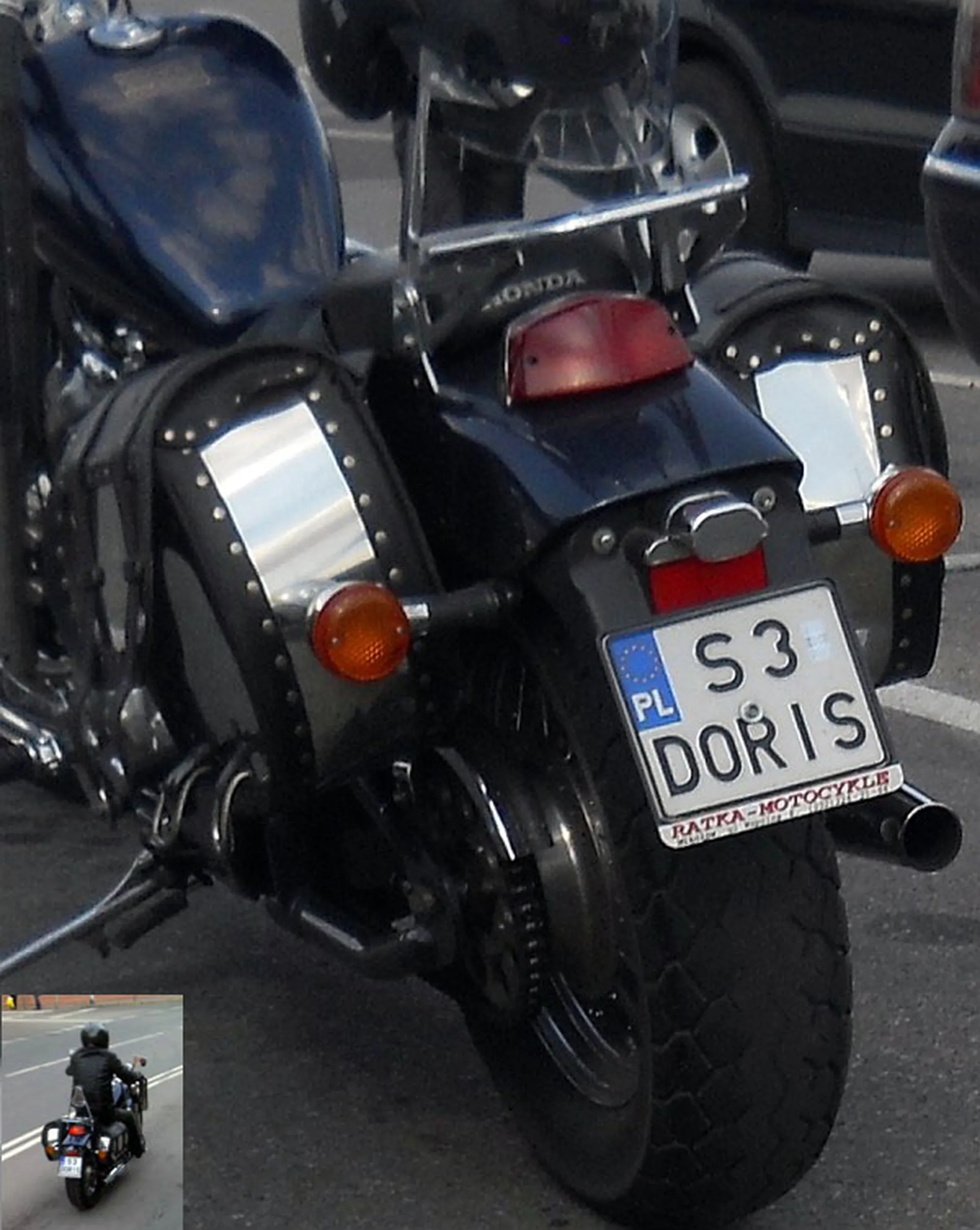 Fajny numer, blacha S3 DORIS