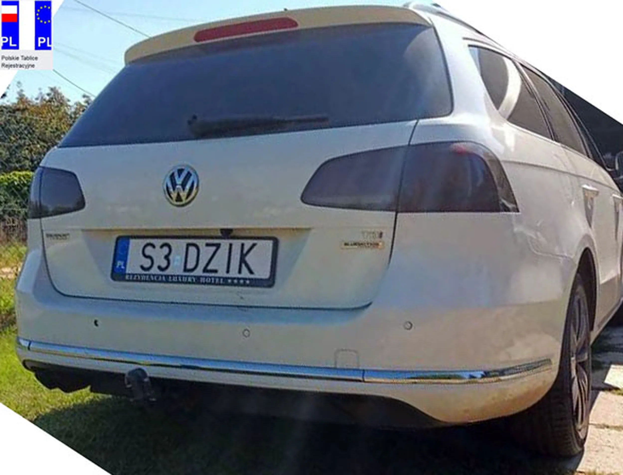 Fajny numer, blacha S3 DZIK