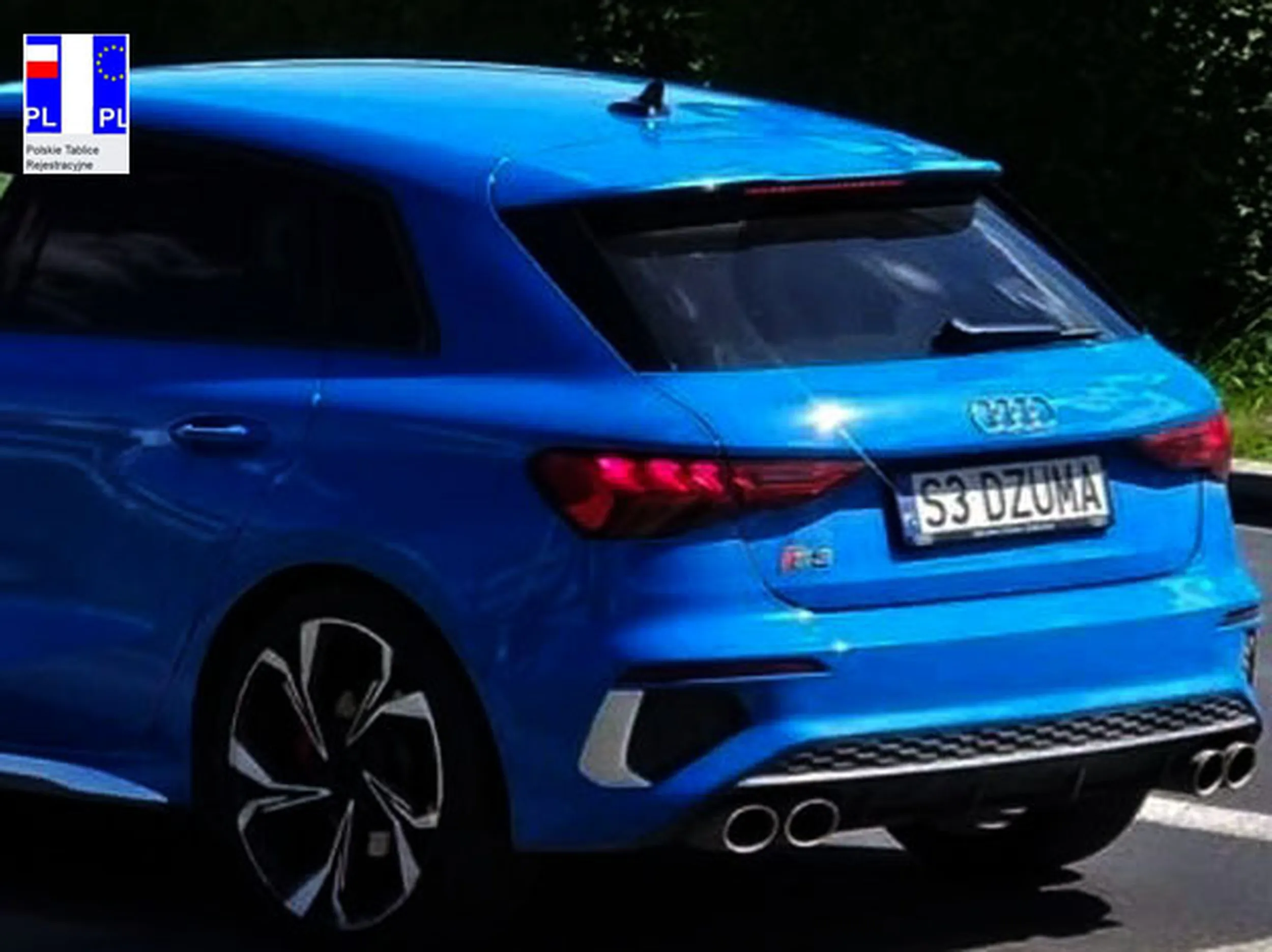 Fajny numer, blacha S3 DZUMA