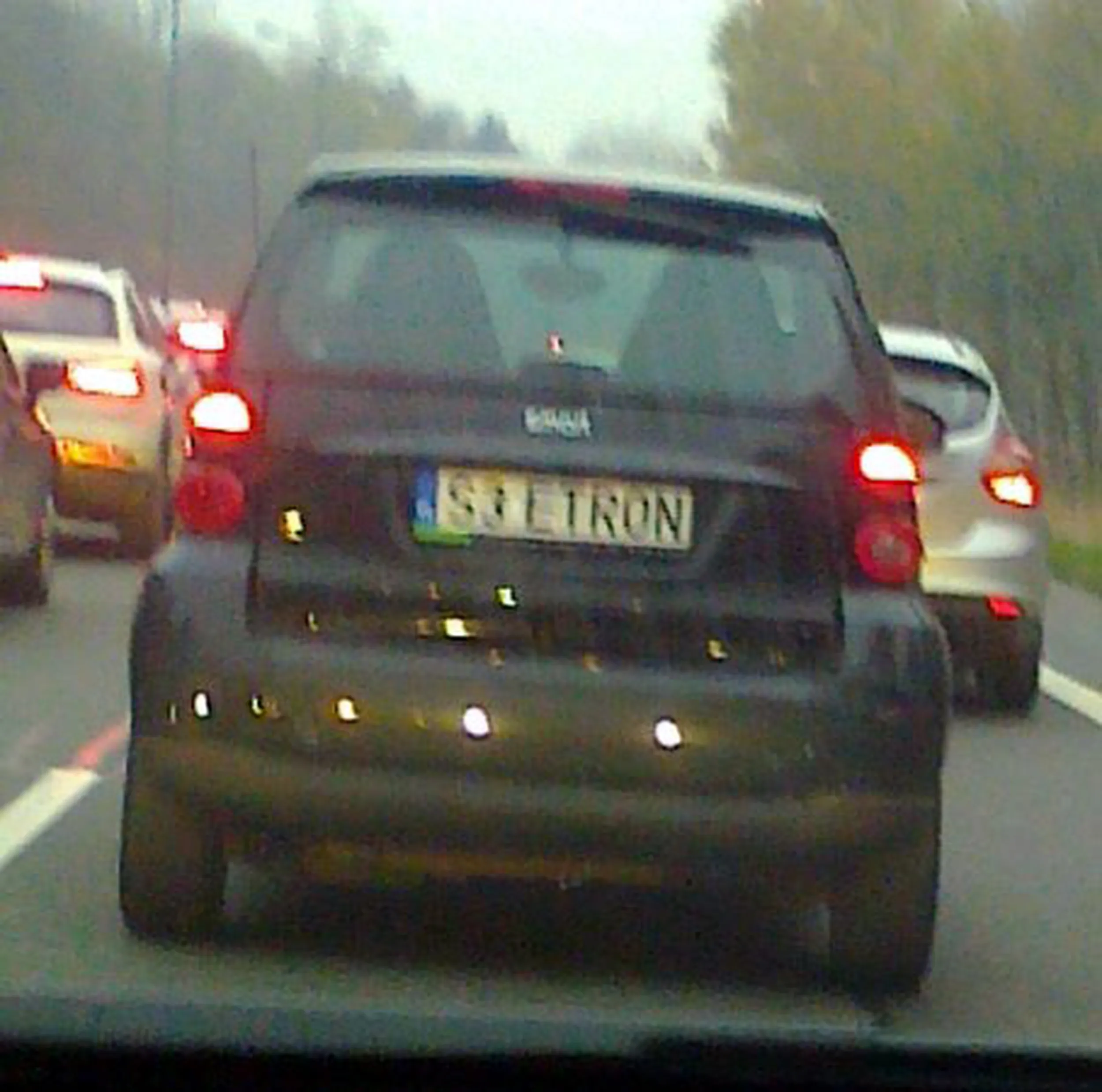 Fajny numer, blacha S3 ETRON